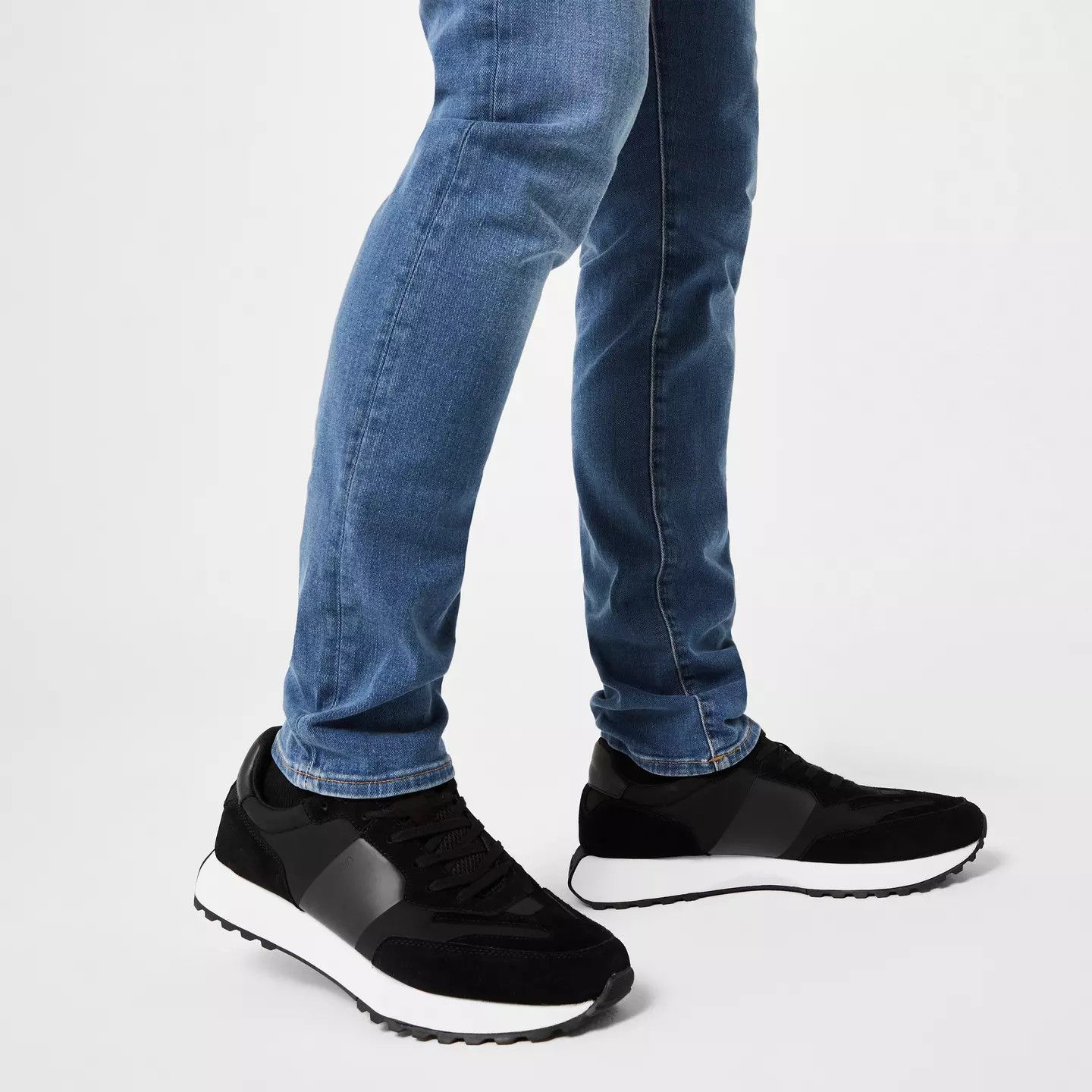 Calvin Klein o1g2r1mq0426 Suede Trainers in Black Size US 9 / EU 42 - 2 Thumbnail