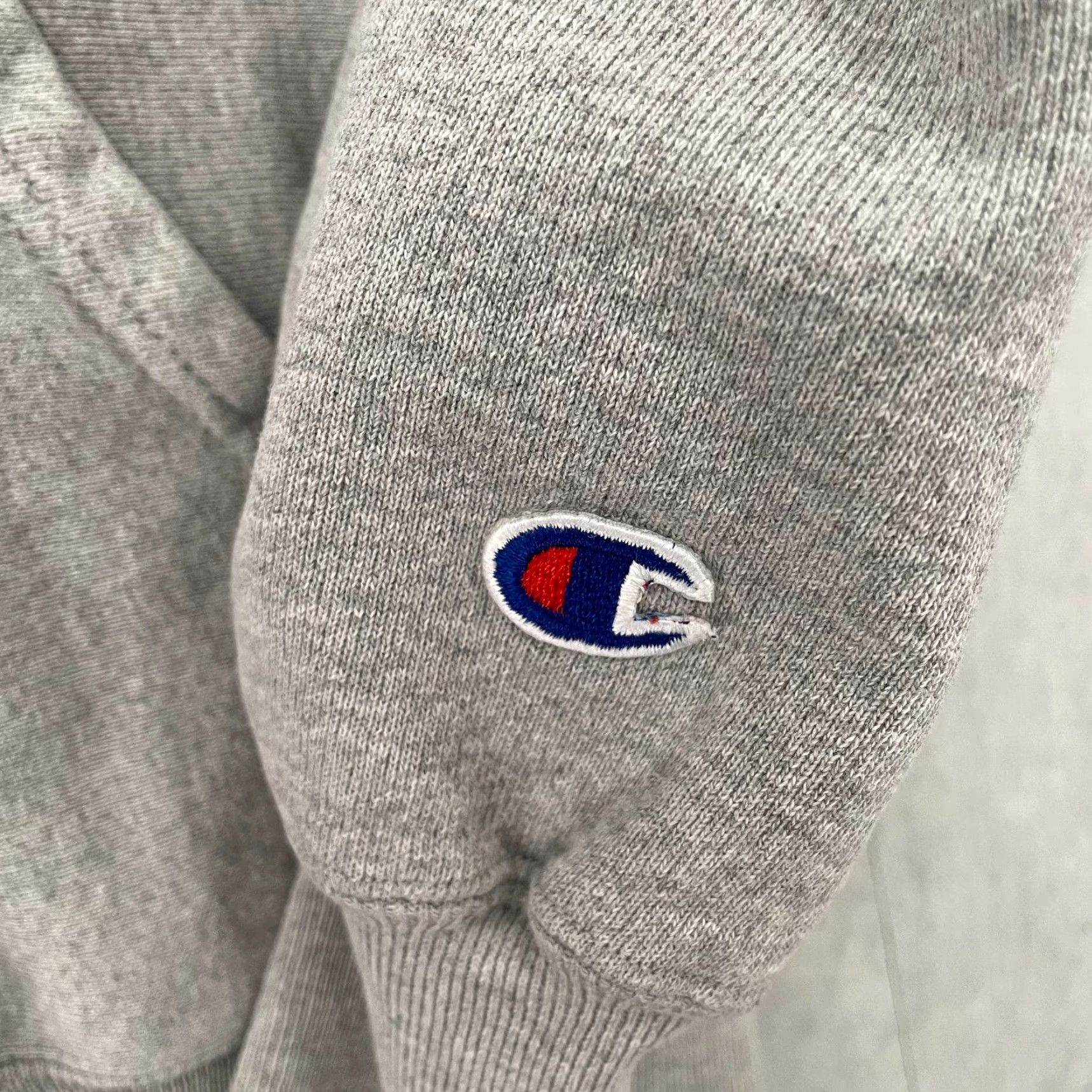 Champion VINTAGE Champion Hoodie Men 2XL Ocean City Beach Patrol New Jersey Reverse Weave Crew Neck Hooded Gray Logo 80s 90s Mens Size US XL / EU 56 / 4 - 5 Thumbnail