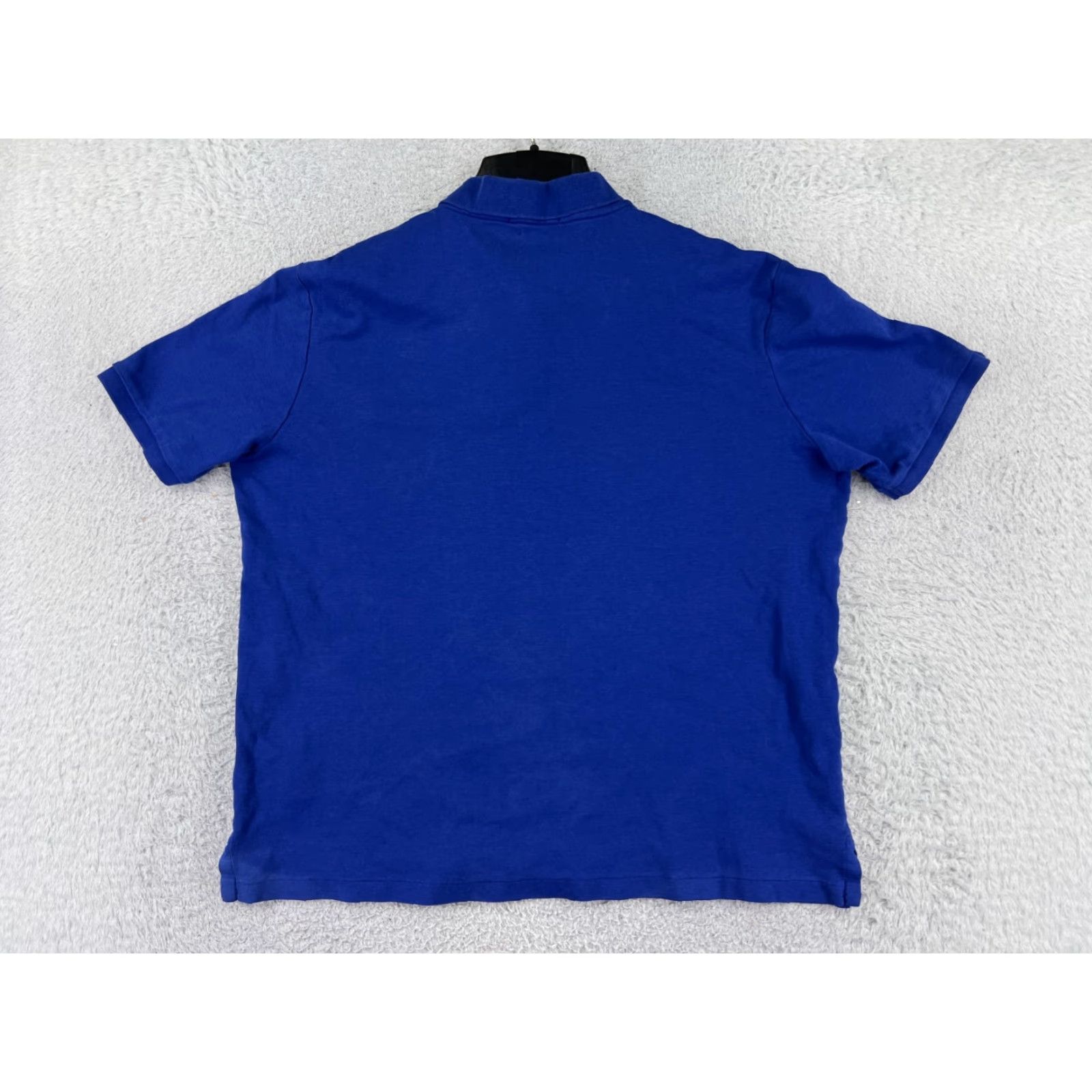 Ralph Lauren VINTAGE Ralph Lauren Polo Shirt Men L Blue Polo Short Sleeve 100% Cotton Jersey Slim Embroidered Logo Golf Pony Shirt Neck Collared Button Wind? Size US L / EU 52-54 / 3 - 2 Thumbnail