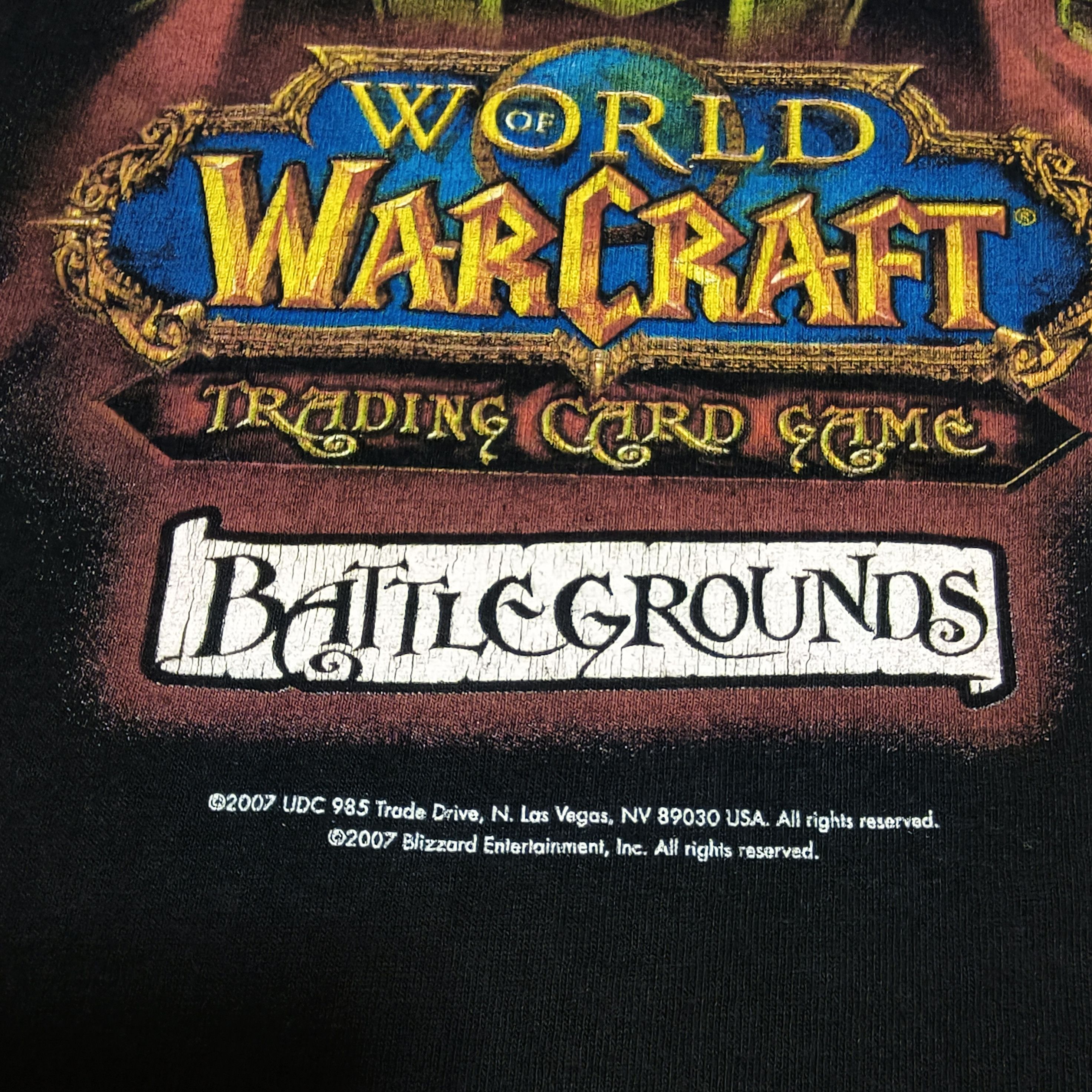 Vintage 2007 World of Warcraft gaming promo shirt Size US L / EU 52-54 / 3 - 5 Thumbnail