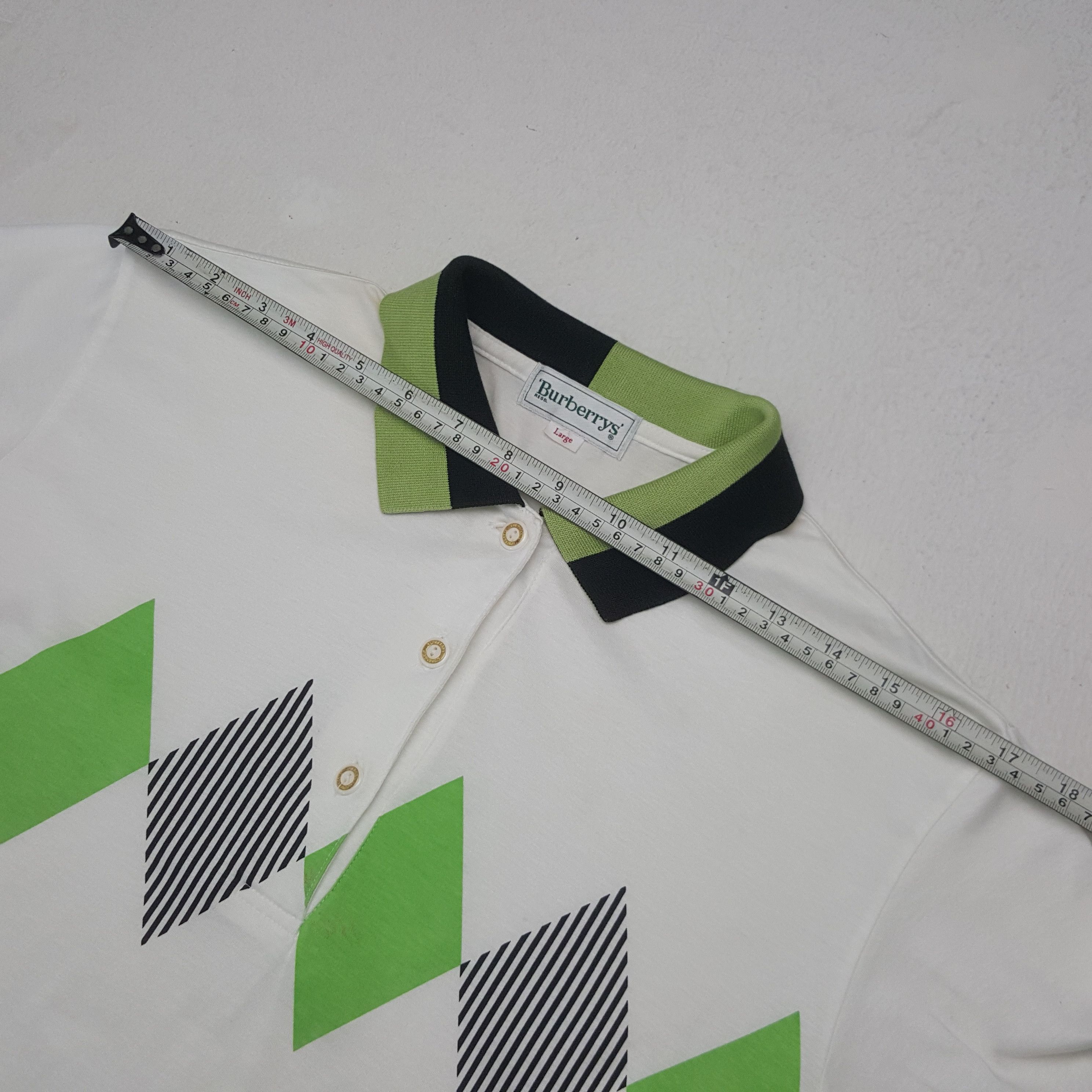Burberry × Vintage Vintage Burberry Japanese Brand Rare Polos C276N22 Size US M / EU 48-50 / 2 - 6 Thumbnail