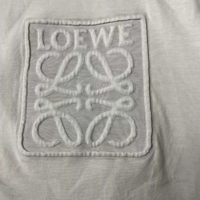 Loewe LOEWE White relief logo short sleeve Size XS / US 0-2 / IT 36-38 - 3 Thumbnail