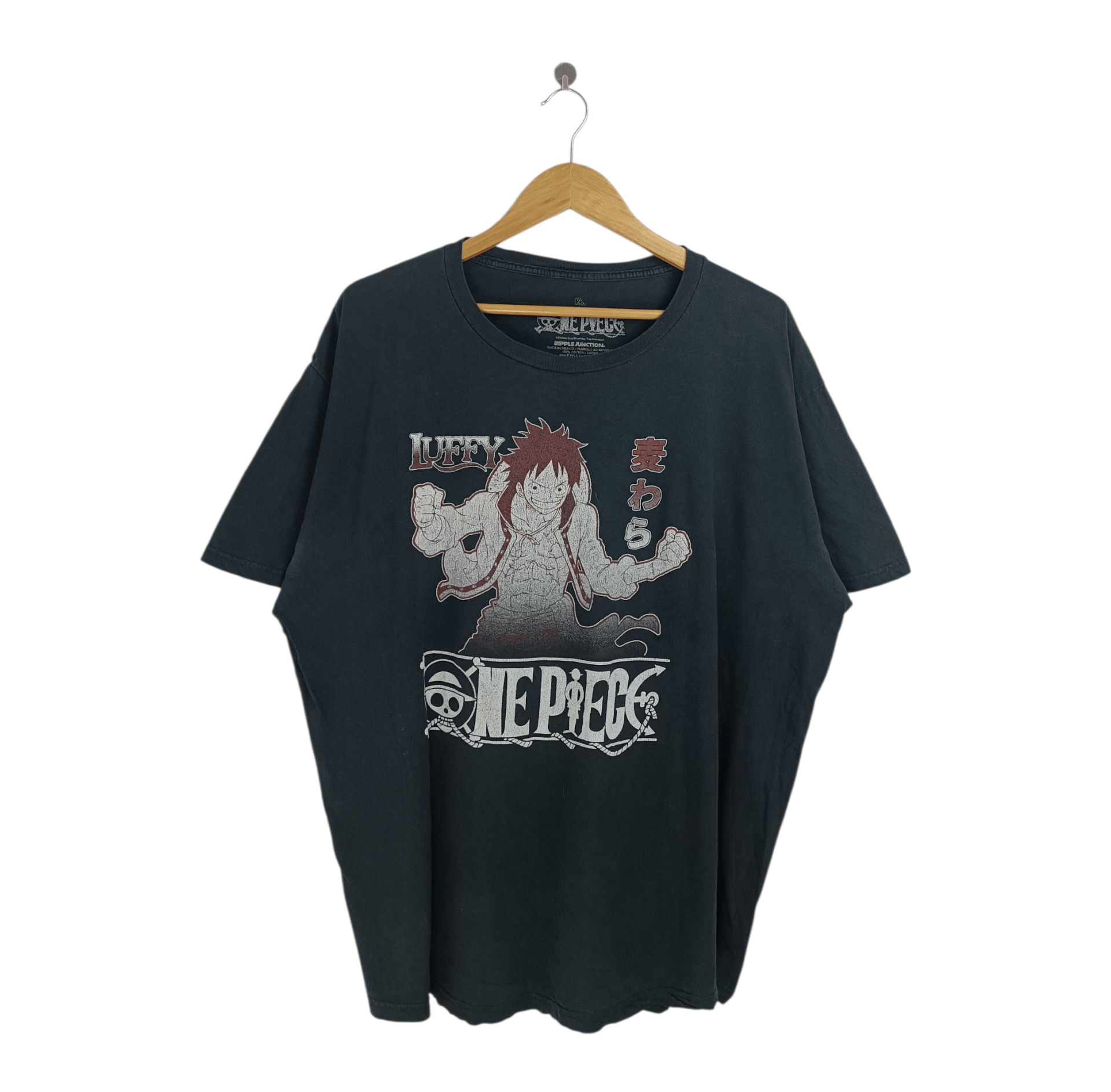 Anime FADED VINTAGE ONE PIECE MONKEY D LUFFY TEE naruto bleach Size US XXL / EU 58 / 5 - 1 Thumbnail