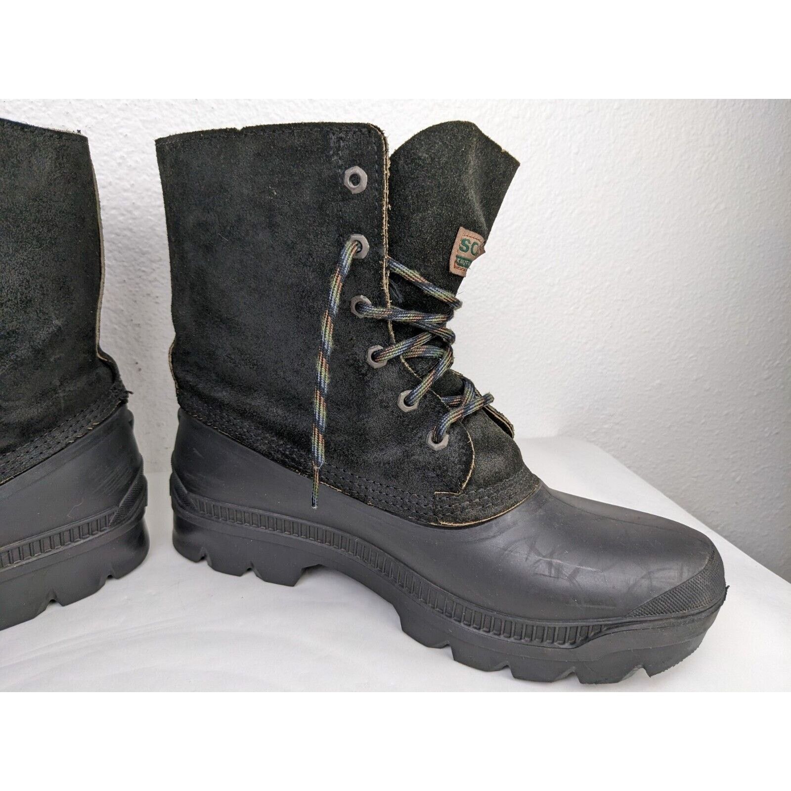 SOREL SOREL Kaufman Canada Duck Boot Suede Leather Removable Liner Size US 12 / EU 45 - 9 Thumbnail