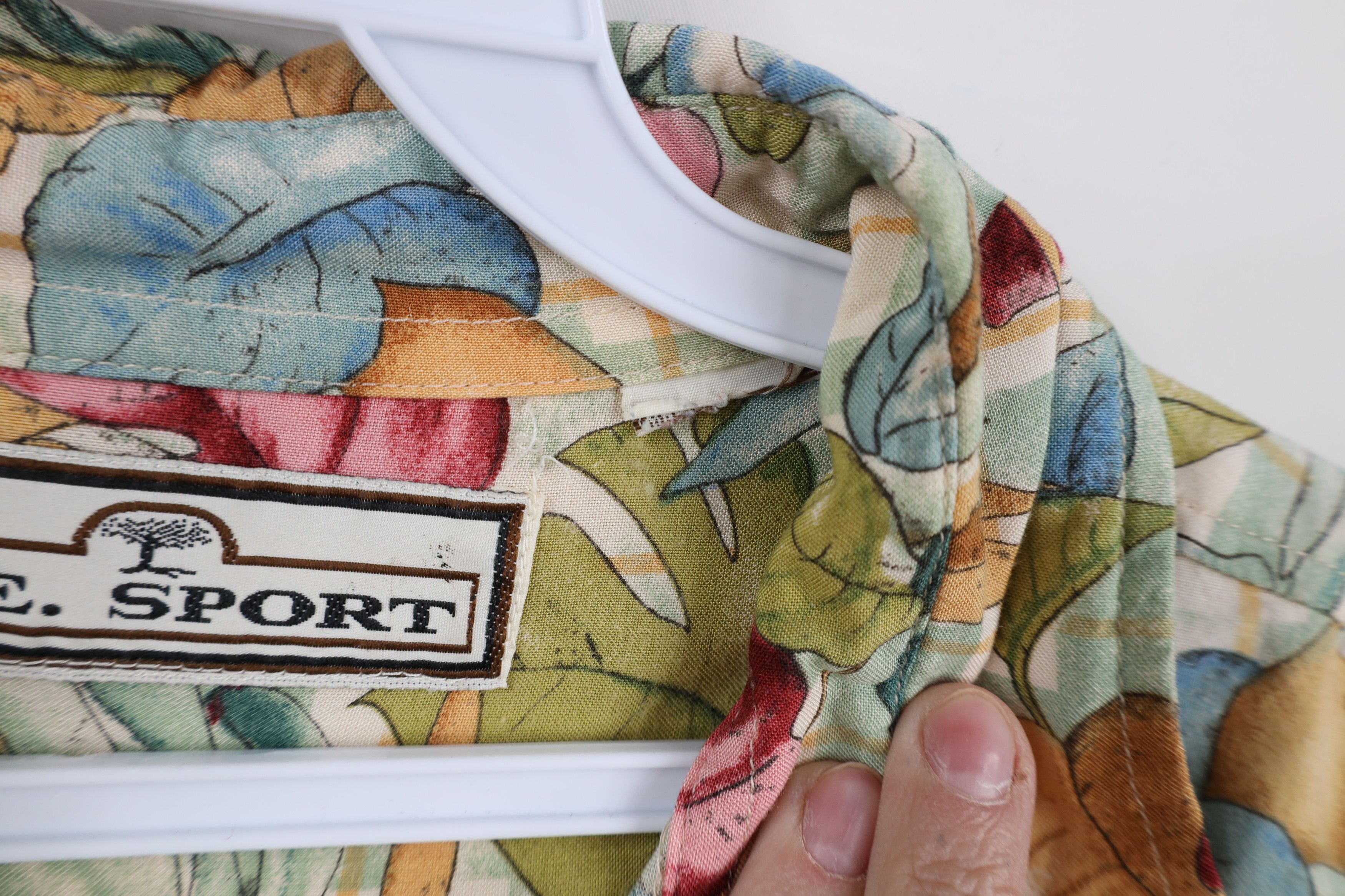 Vintage Vintage 90s Streetwear Flower All Over Print Button Shirt Size US XL / EU 56 / 4 - 7 Thumbnail
