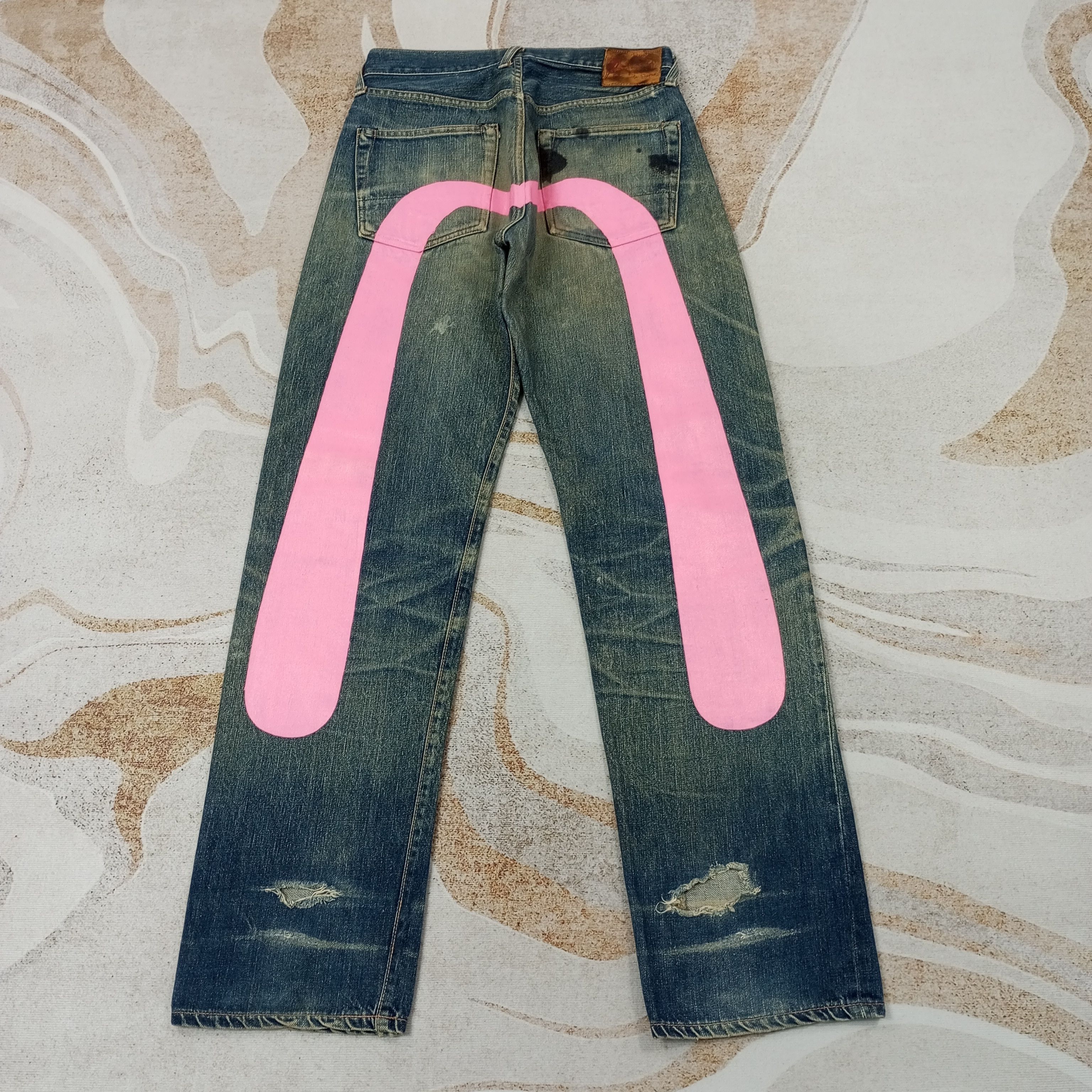 Evisu Evis Japanese Brand Custom Daicock Jeans c235n26 Size US 28 / EU 44 - 1 Thumbnail