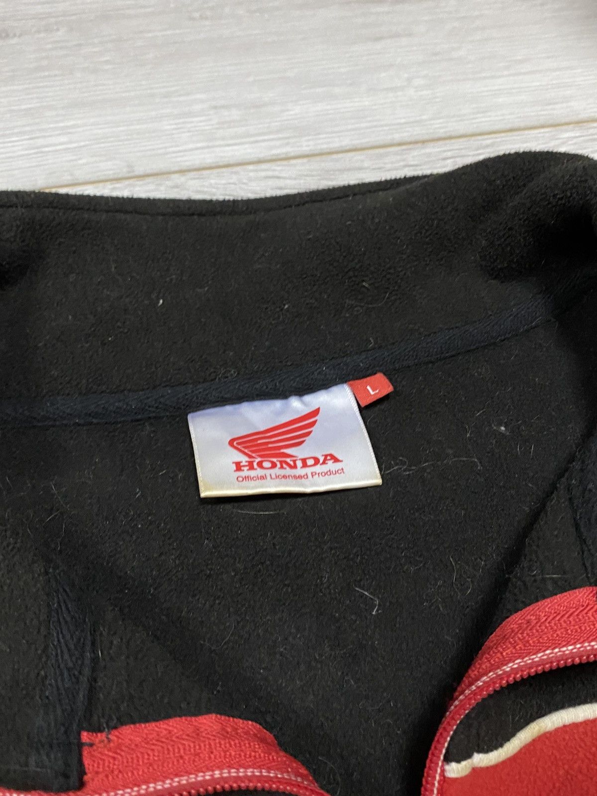 Honda Honda racing vintage fleece zip Size US XL / EU 56 / 4 - 5 Thumbnail