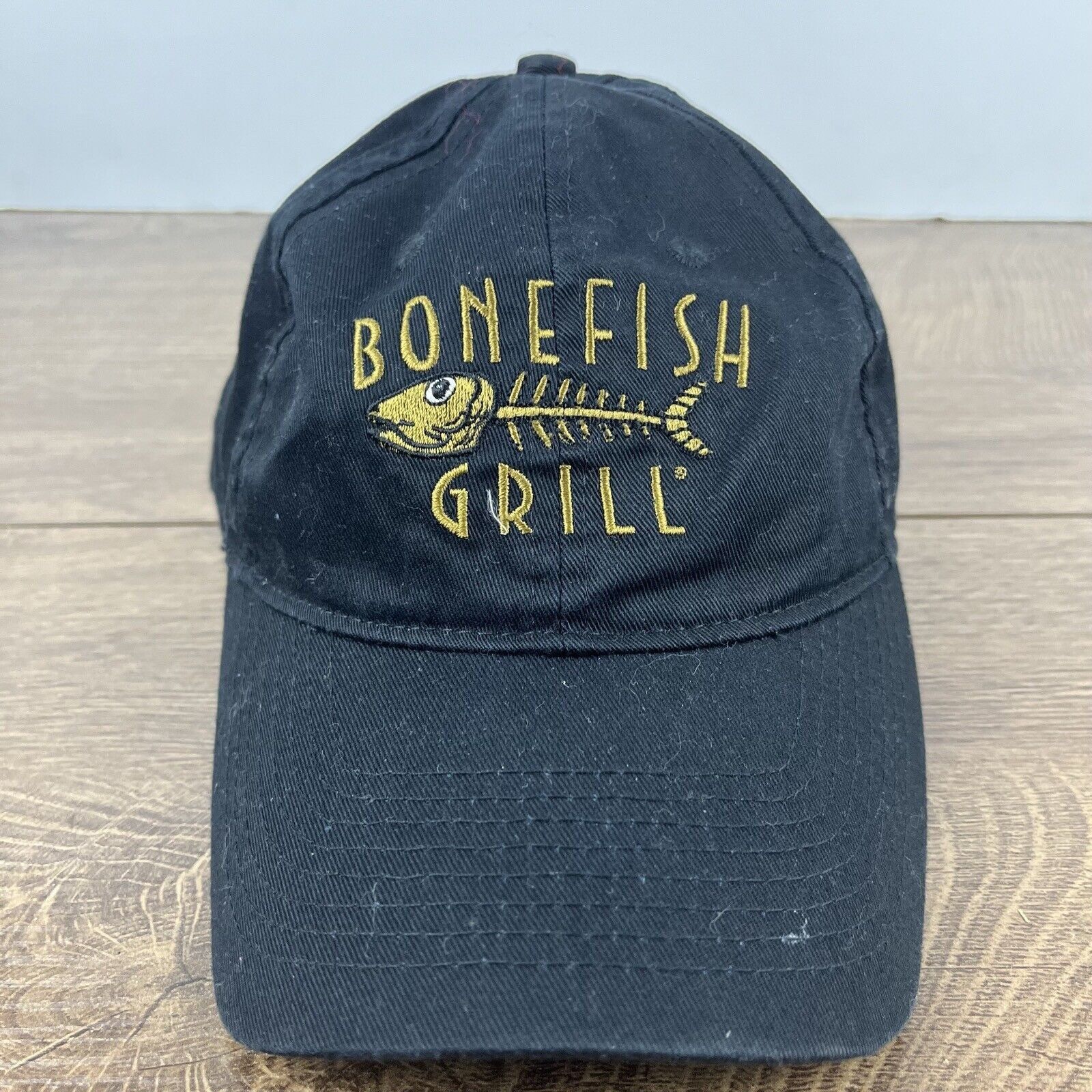 Other Bonefish Grill Hat Bonefish Cap Hat Black Hat Adjustable Bla Size ONE SIZE - 4 Thumbnail