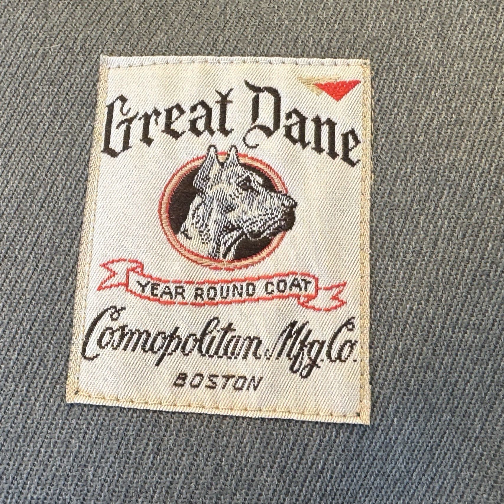 Greats VINTAGE Great Dane Year Round Coat Mens Jacket L Gray Western Style Mid-Length Size US L / EU 52-54 / 3 - 6 Thumbnail