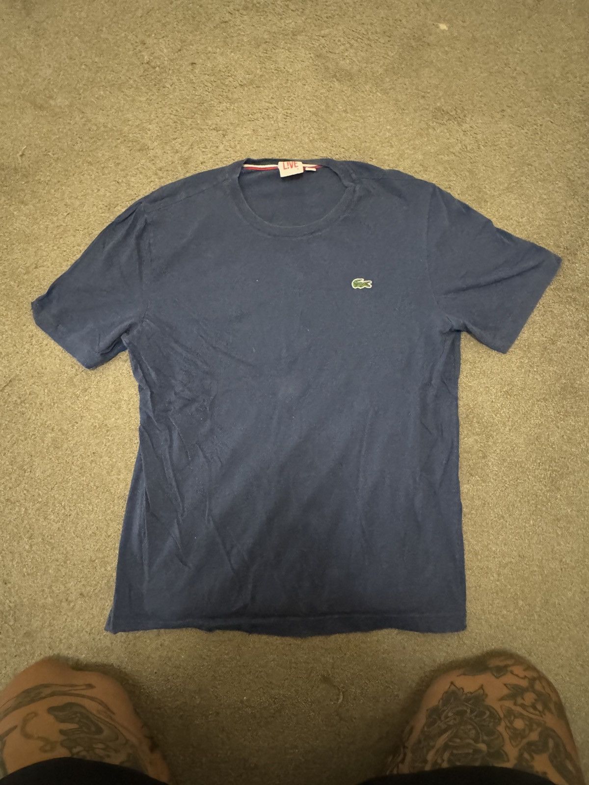 Lacoste Lacoste Live T Shirt Size US L / EU 52-54 / 3 - 1 Thumbnail