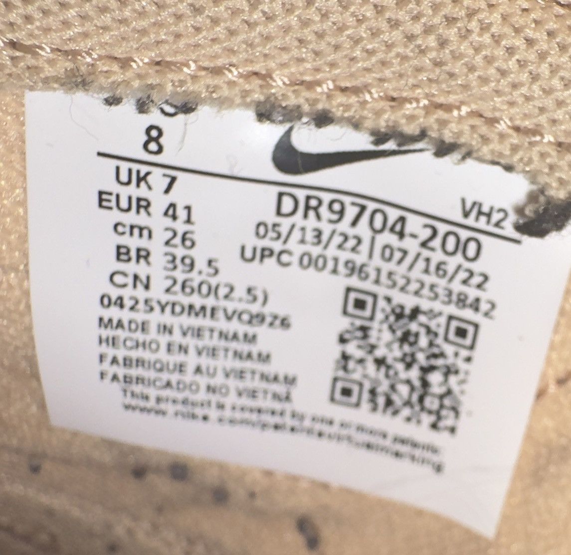 Nike NIKE DUNK LOW RETRO PRM Size US 8 / EU 41 - 6 Thumbnail