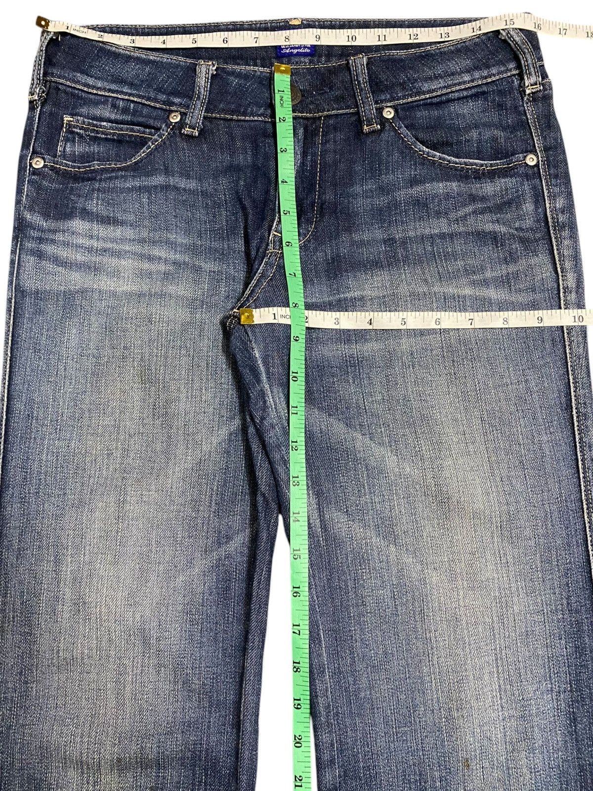 Levi's Levis Lady Style Flare Blue Wash Soft Jeans Size 32" / US 10 / IT 46 - 11 Thumbnail