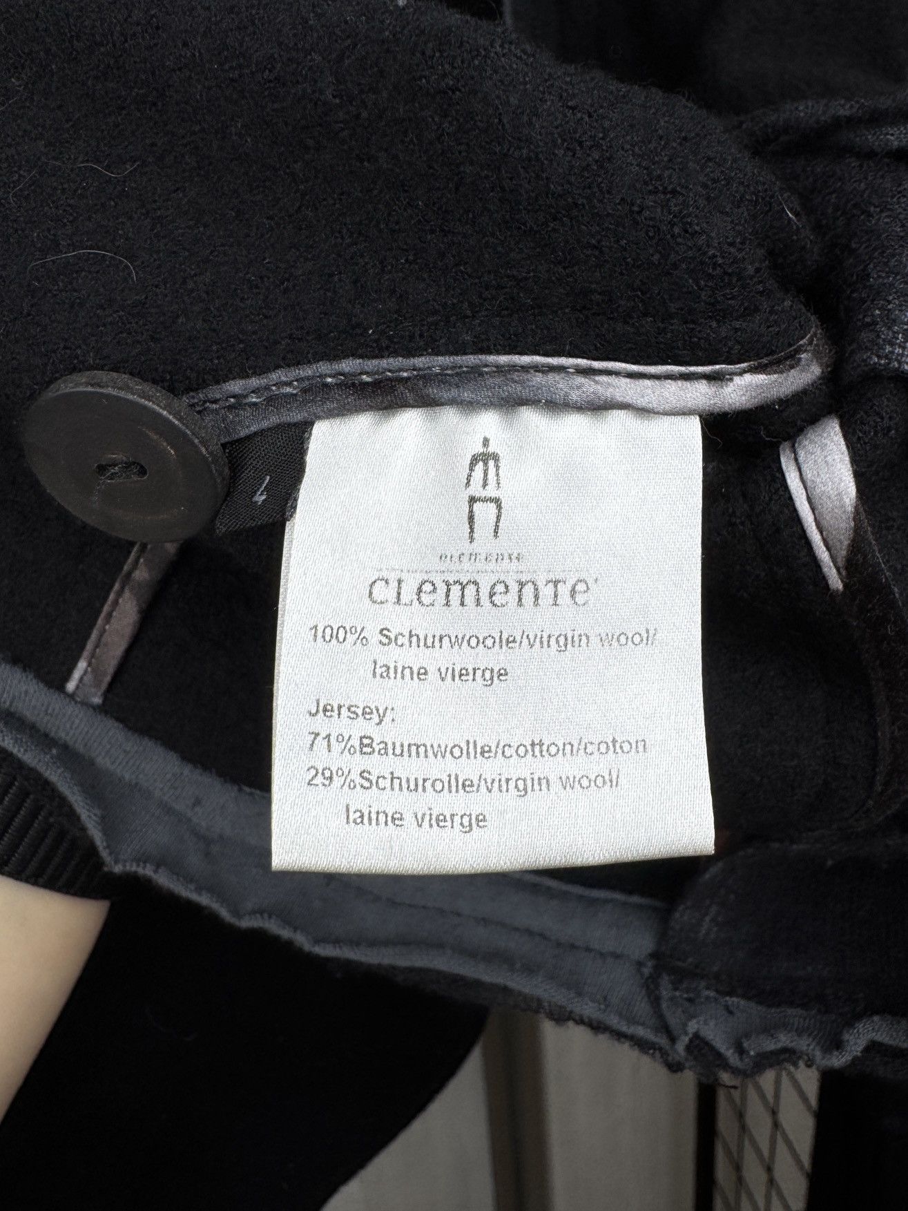 Other Elemente Clemente Black Wool avant garde blazer size 4 Size XL / US 12-14 / IT 48-50 - 10 Thumbnail