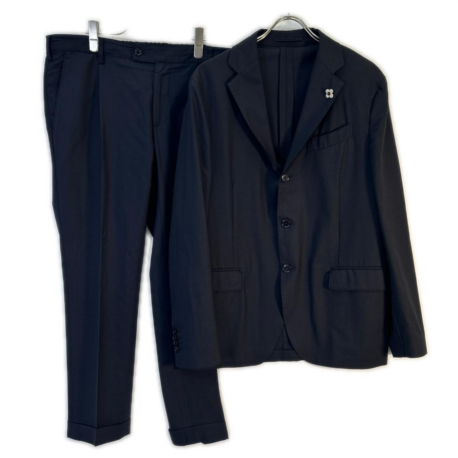 Lardini Lardini Lardini Wool Suit Set Textile Suits SU.821-A DUTY FREE for USA Size ONE SIZE - 1 Thumbnail