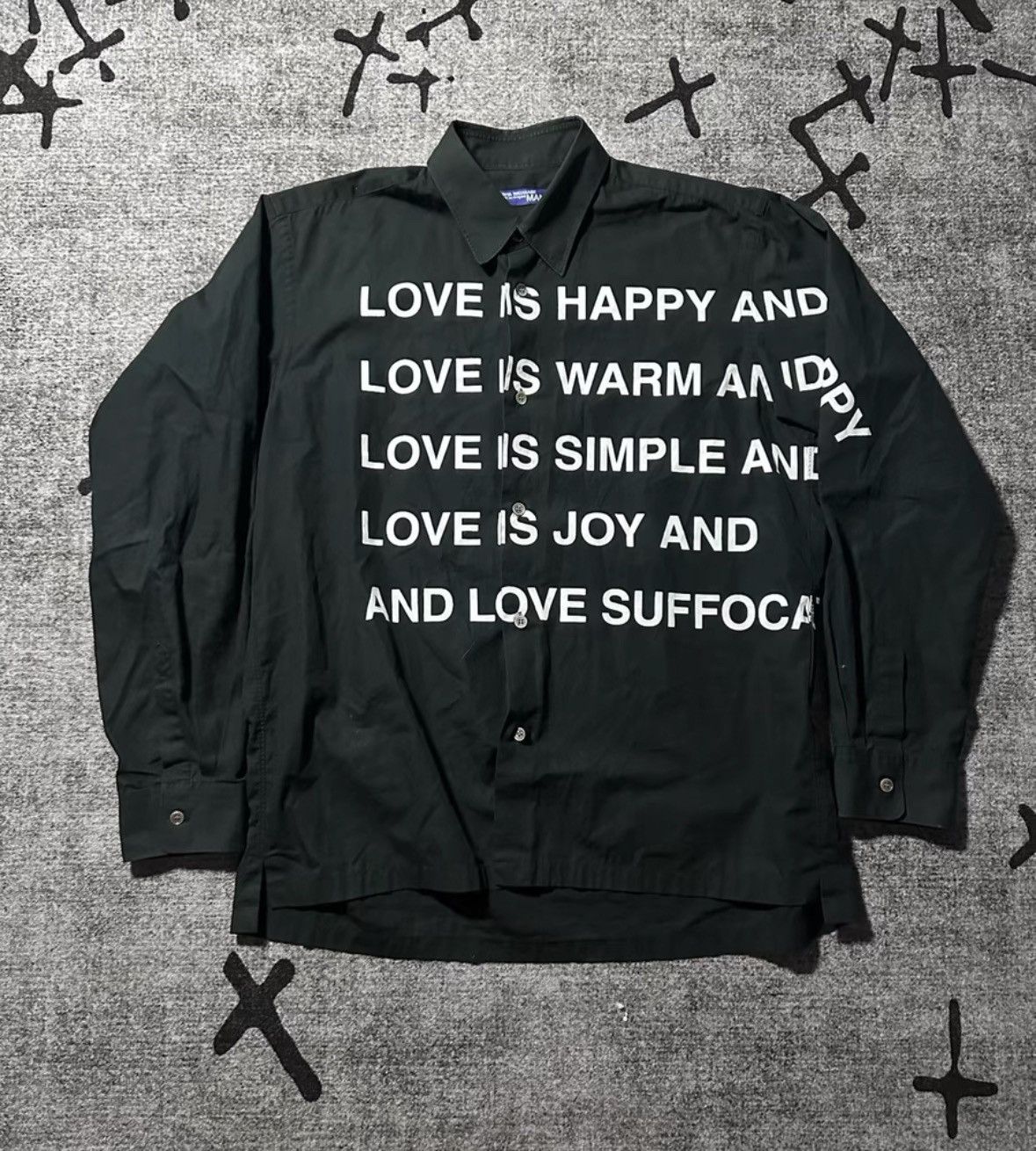 Junya Watanabe Junya Watanabe Poem Shirt AD2001 | Grailed