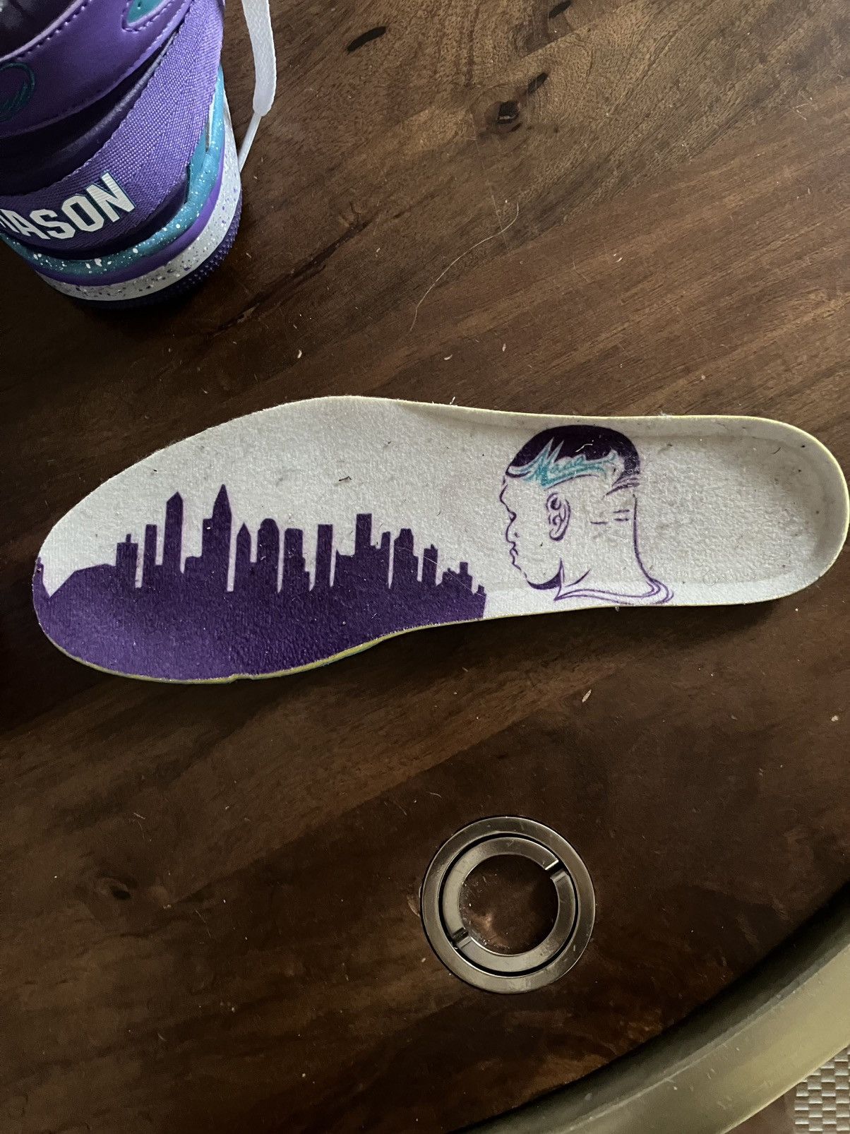 Ewing Athletics Ewing Athletics Concepts Anthony Mason Tribute Purple Teal. Size US 10 / EU 43 - 7 Thumbnail