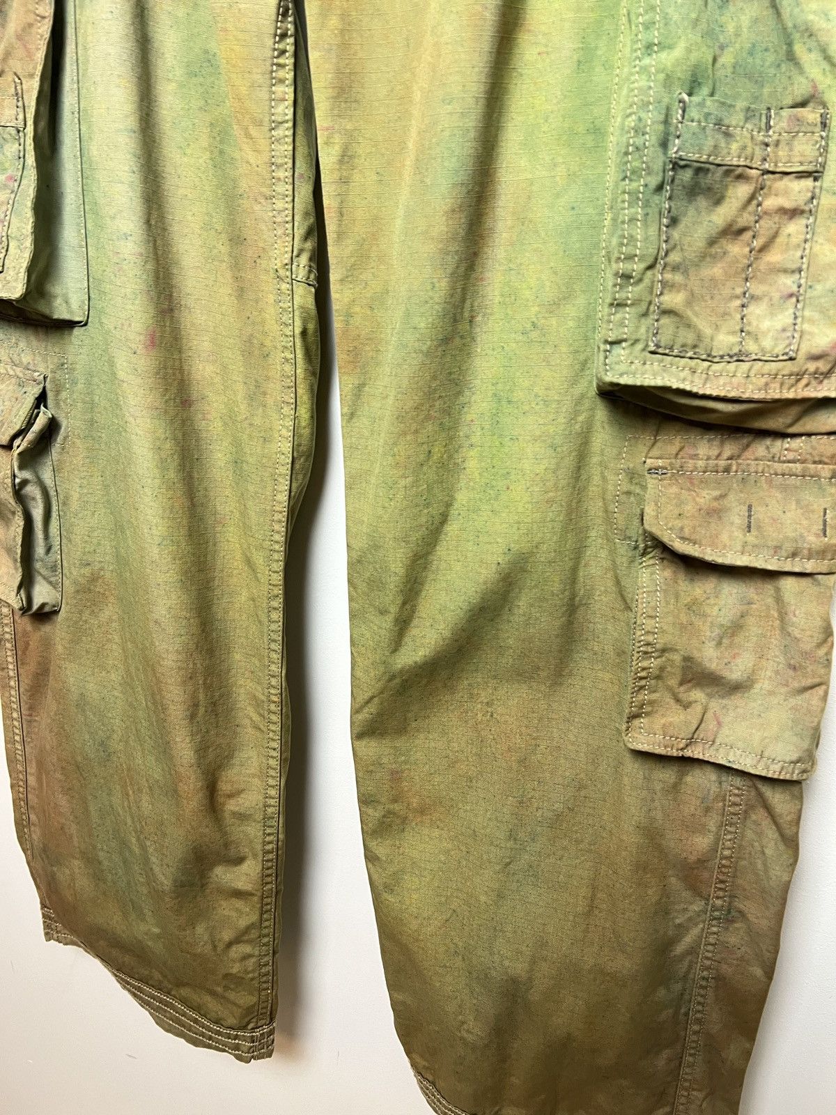 Polo Ralph Lauren ralph lauren tie dye cargo camo multipocket army pants Size US 36 / EU 52 - 5 Thumbnail