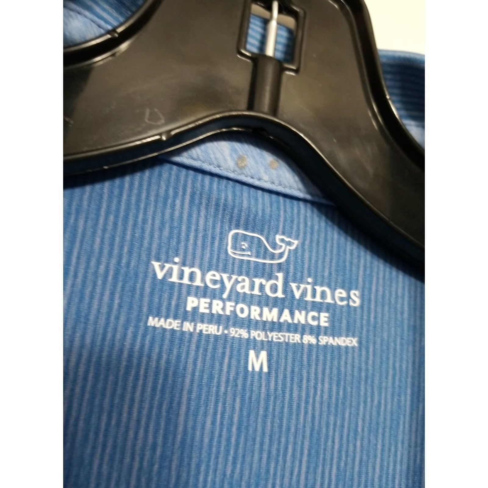 Vineyard Vines Vineyard Vines Performance Polo Shirt Men Short Sleeve Blue Multicolor Striped M Size US M / EU 48-50 / 2 - 2 Thumbnail