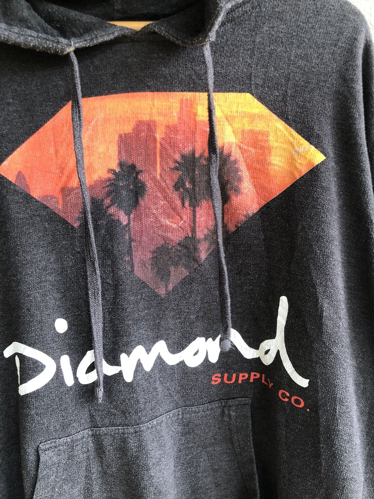 Diamond Supply Co. × Japanese Brand × Vintage Vintage Diamond Supply Co hoodie Size US L / EU 52-54 / 3 - 5 Thumbnail