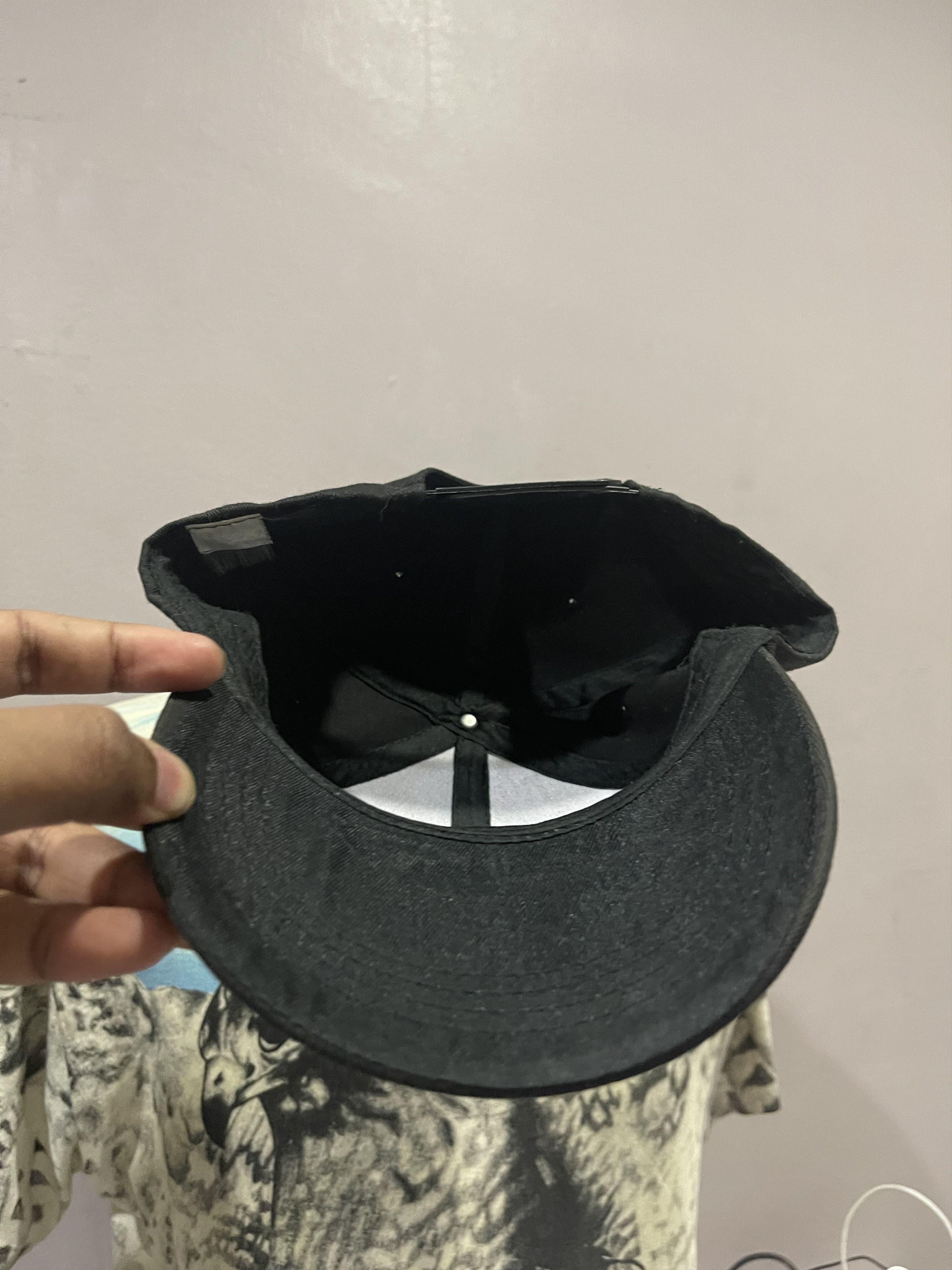 Japanese Brand Black Youth Baseball cap Hat Size ONE SIZE - 8 Thumbnail