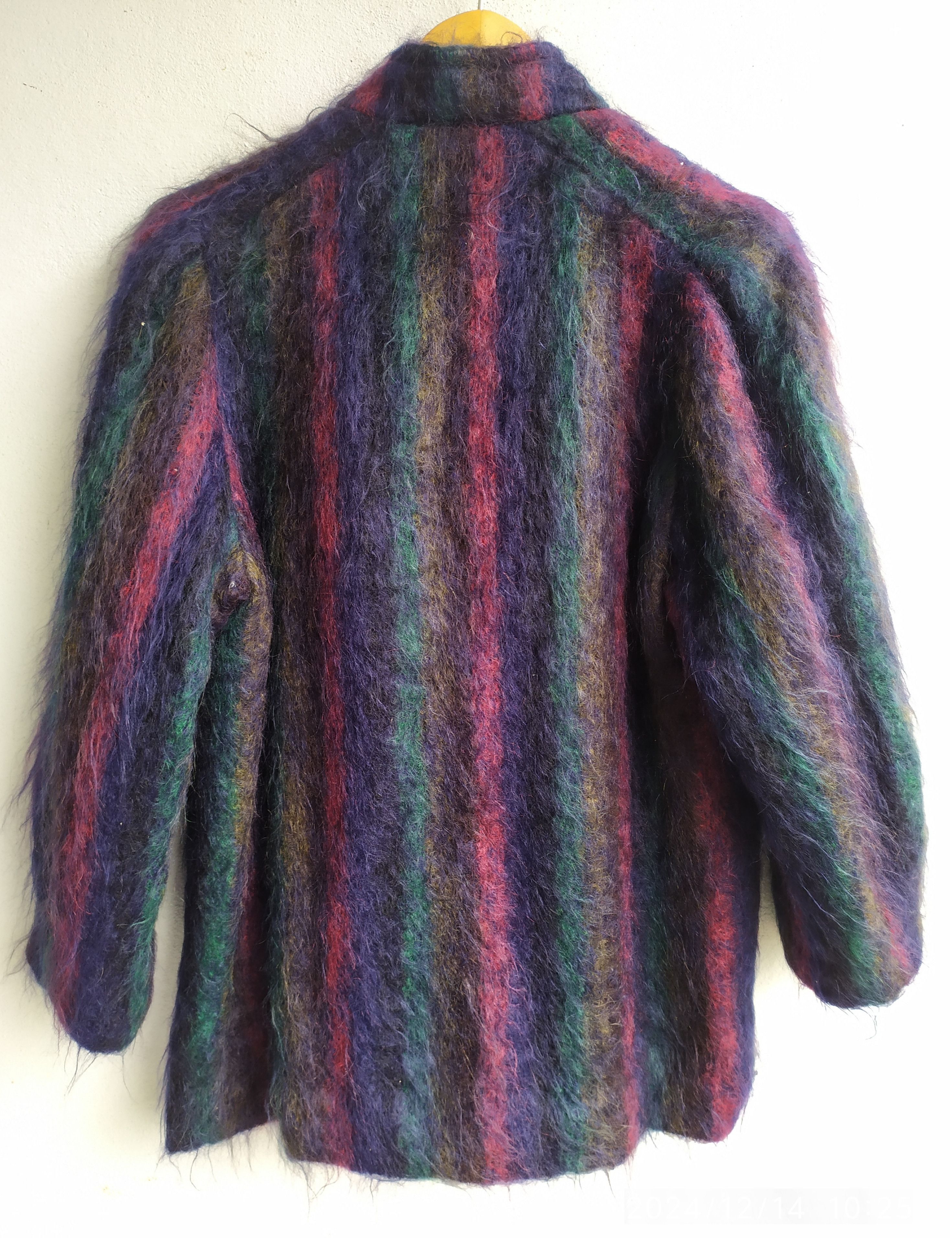 Designer × Vintage Royal Scot Mohair By Samuel Tweed For Kaoryinu Tokyo Coat Size US L / EU 52-54 / 3 - 2 Thumbnail
