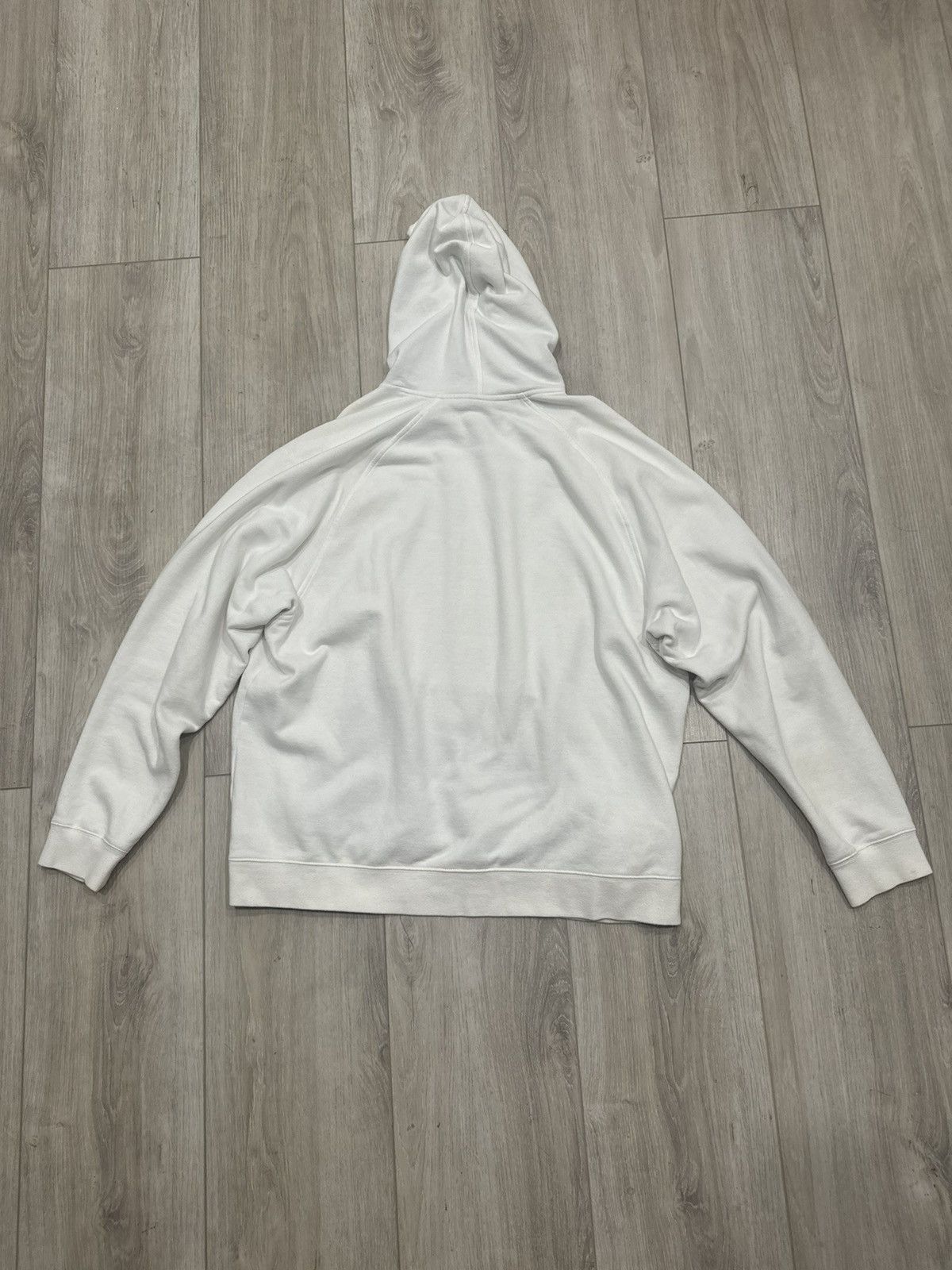 Nike × Vintage Nike Y2K Hoodie W Embroidery White Size US XL / EU 56 / 4 - 2 Thumbnail