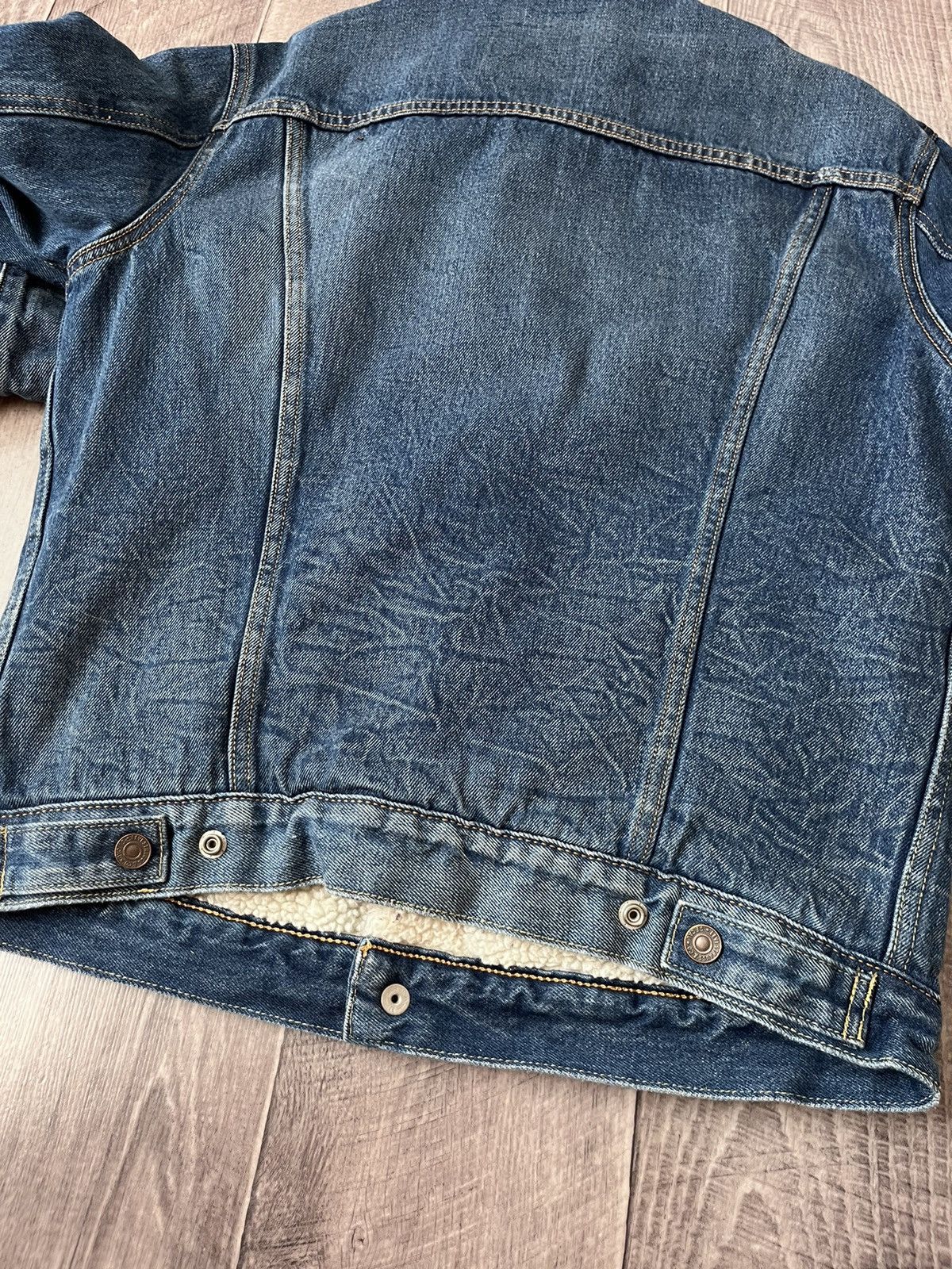 Levi's Vintage Levi’s Sherpa lined Trucker jacket Denim Size US M / EU 48-50 / 2 - 11 Thumbnail