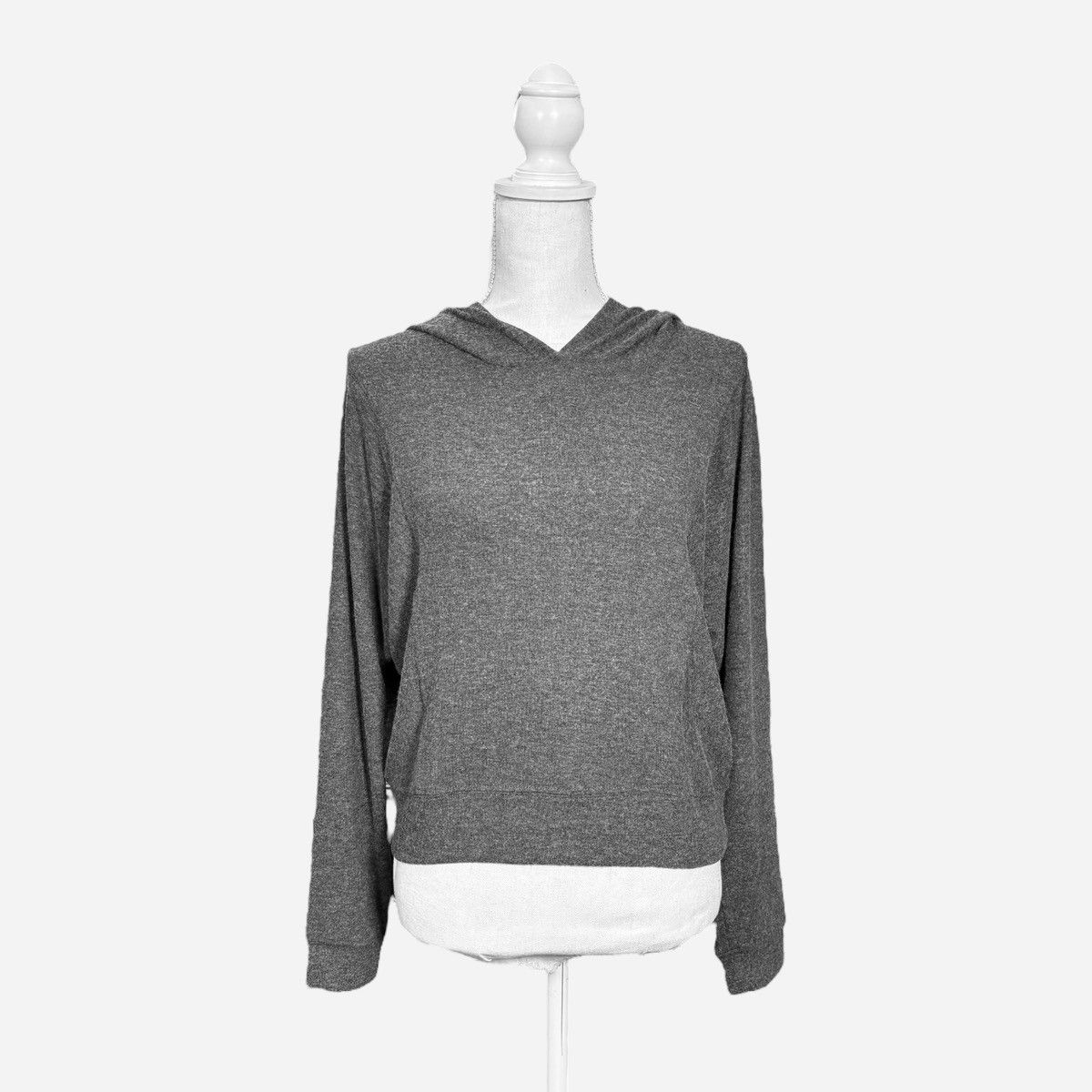Michael Stars Michael Stars LA Emmy Gray Long Sleeve Hoodie Sz XS-S Size XS / US 0-2 / IT 36-38 - 3 Thumbnail