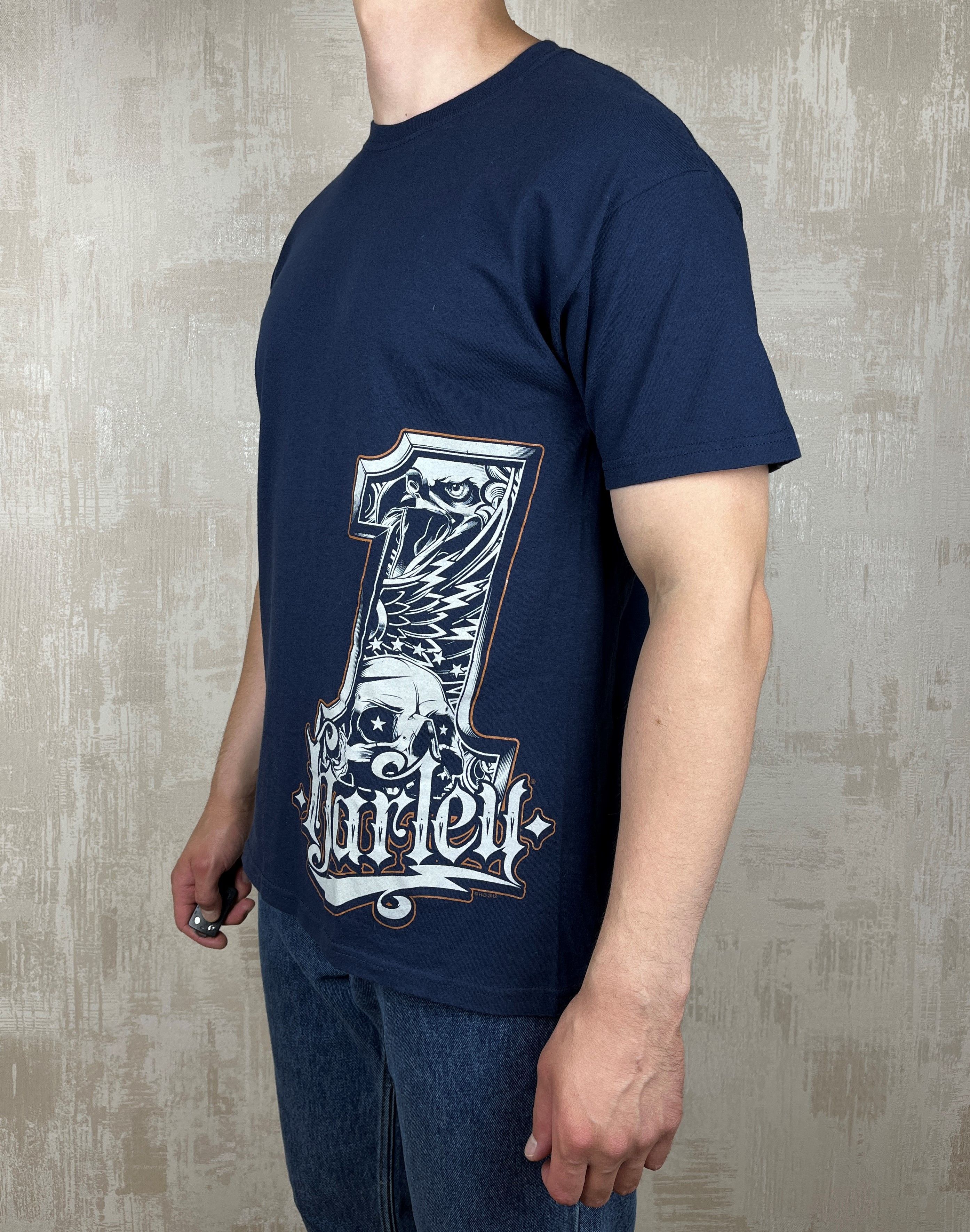 Harley Davidson Harley-Davidson Motorcycles 2012 Bravado Germany T-shirt Size US L / EU 52-54 / 3 - 1 Thumbnail