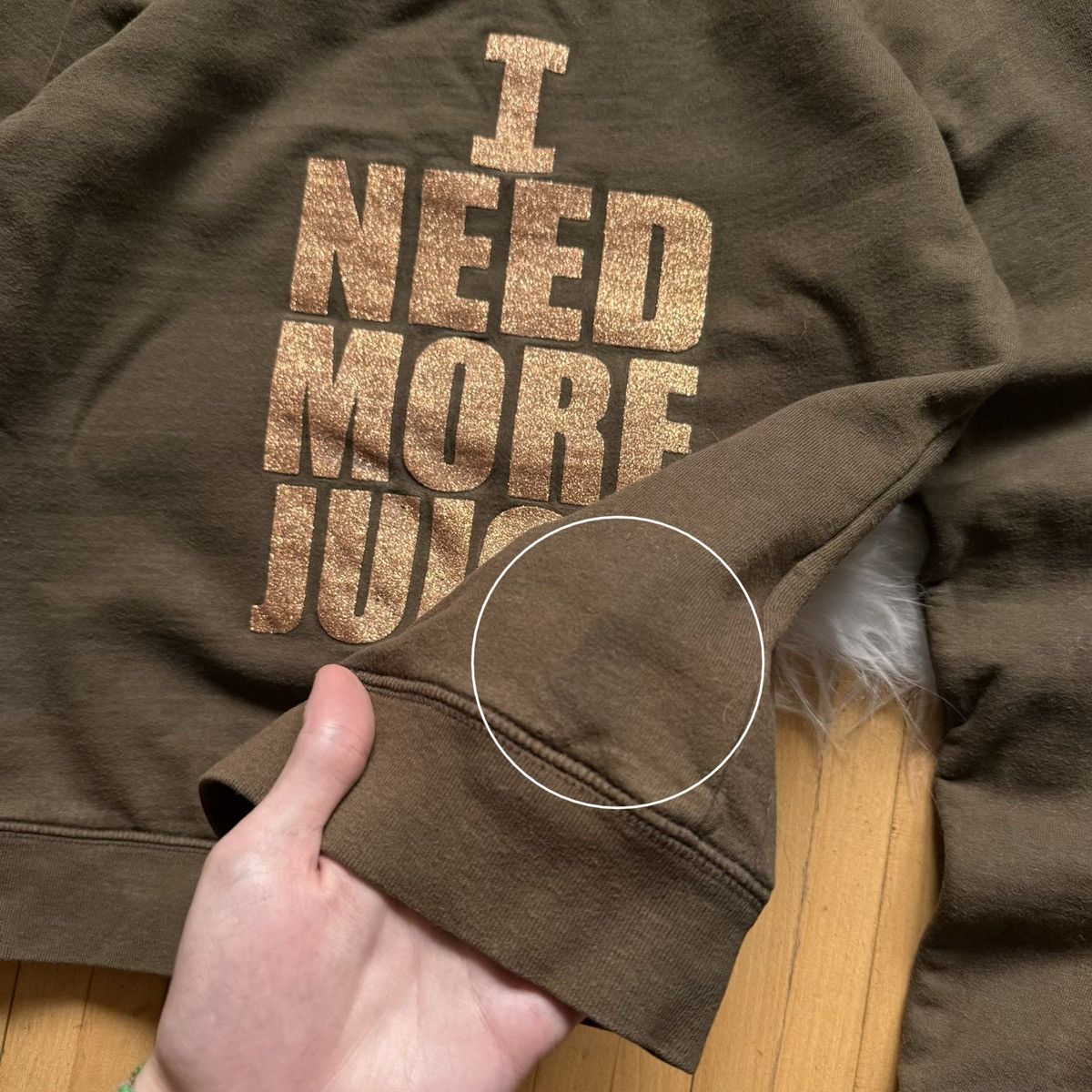 Juicy Couture 📌 Vintage Juicy Couture “I need More Juicy” Y2K Sweatshirt Size L / US 10 / IT 46 - 9 Thumbnail