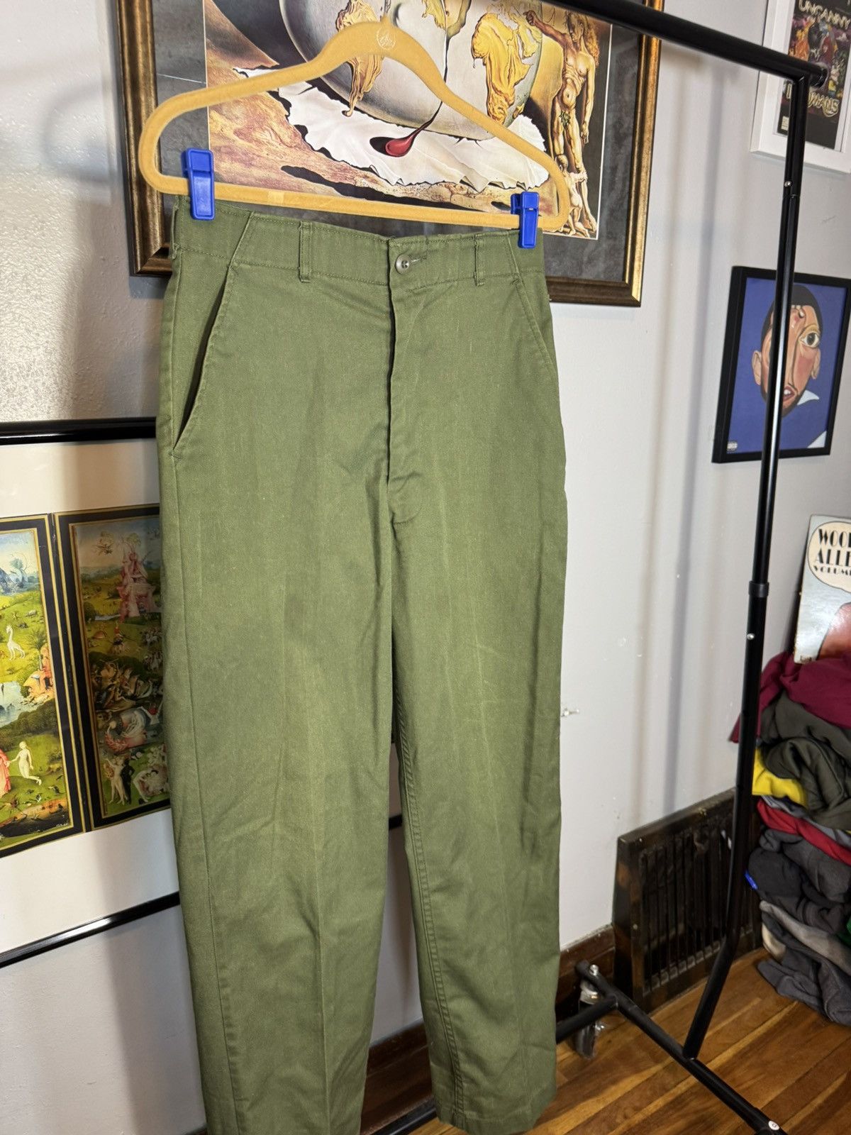 Vintage Vintage Army Pants 32 x 31 80s Size US 32 / EU 48 - 3 Thumbnail