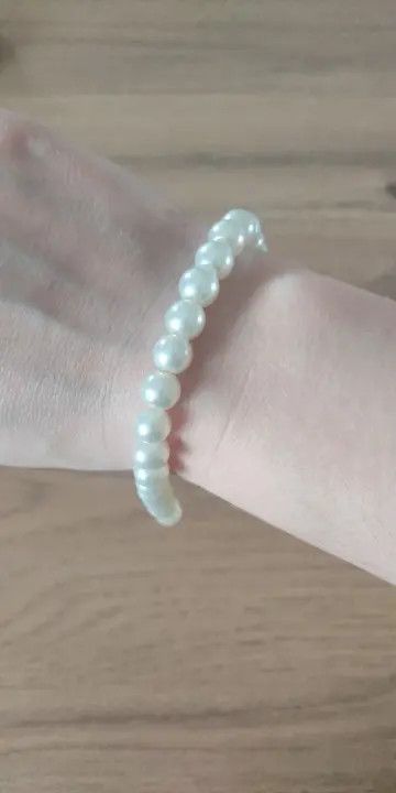 Jewelry 8mm Handmade Elastic Beads Bracelets Size ONE SIZE - 3 Thumbnail
