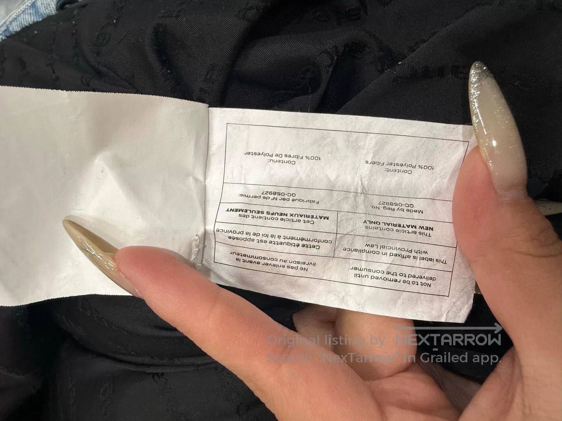 Alexander Wang Alexander Wang Denim Down Jacket. Size M / US 6-8 / IT 42-44 - 5 Thumbnail
