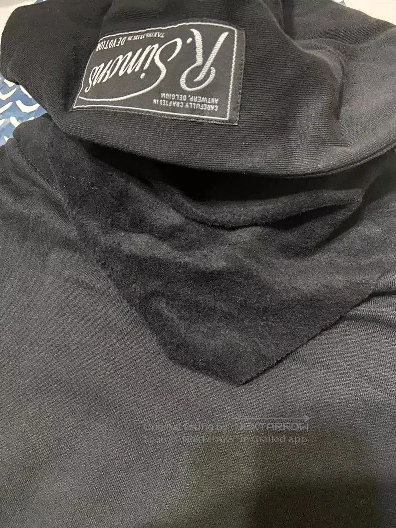 Raf Simons Raf Simons Oversized Hoodie with Chain Design. Size US L / EU 52-54 / 3 - 9 Thumbnail
