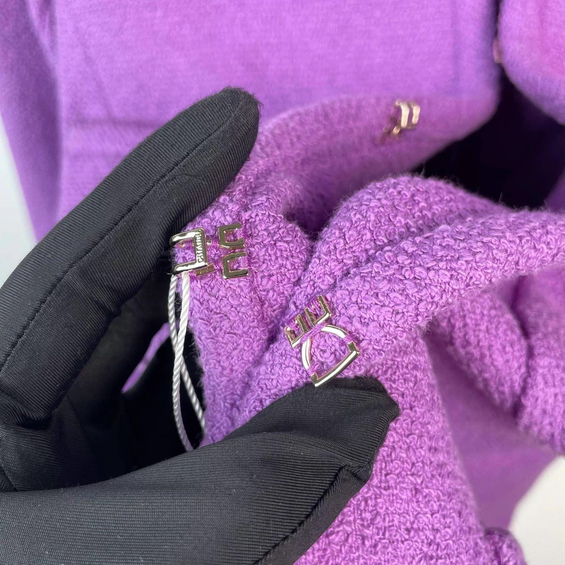 Chanel Chanel Women's purple jacket 36 20C Size XS / US 0-2 / IT 36-38 - 4 Thumbnail