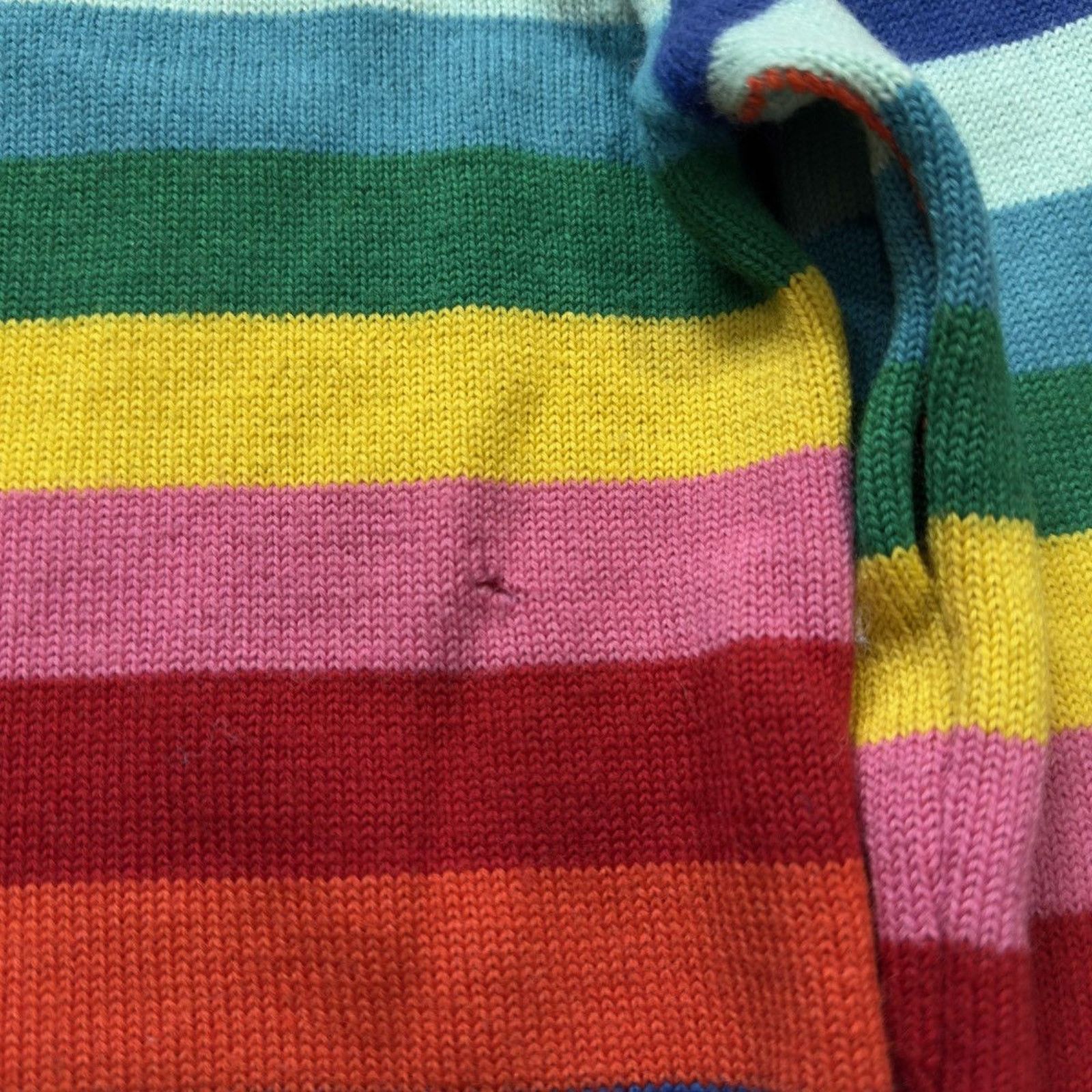 Saint Laurent Paris Saint Laurent Paris Hedi Slimane AW15 Rainbow Stripe Sweater Size US M / EU 48-50 / 2 - 8 Thumbnail