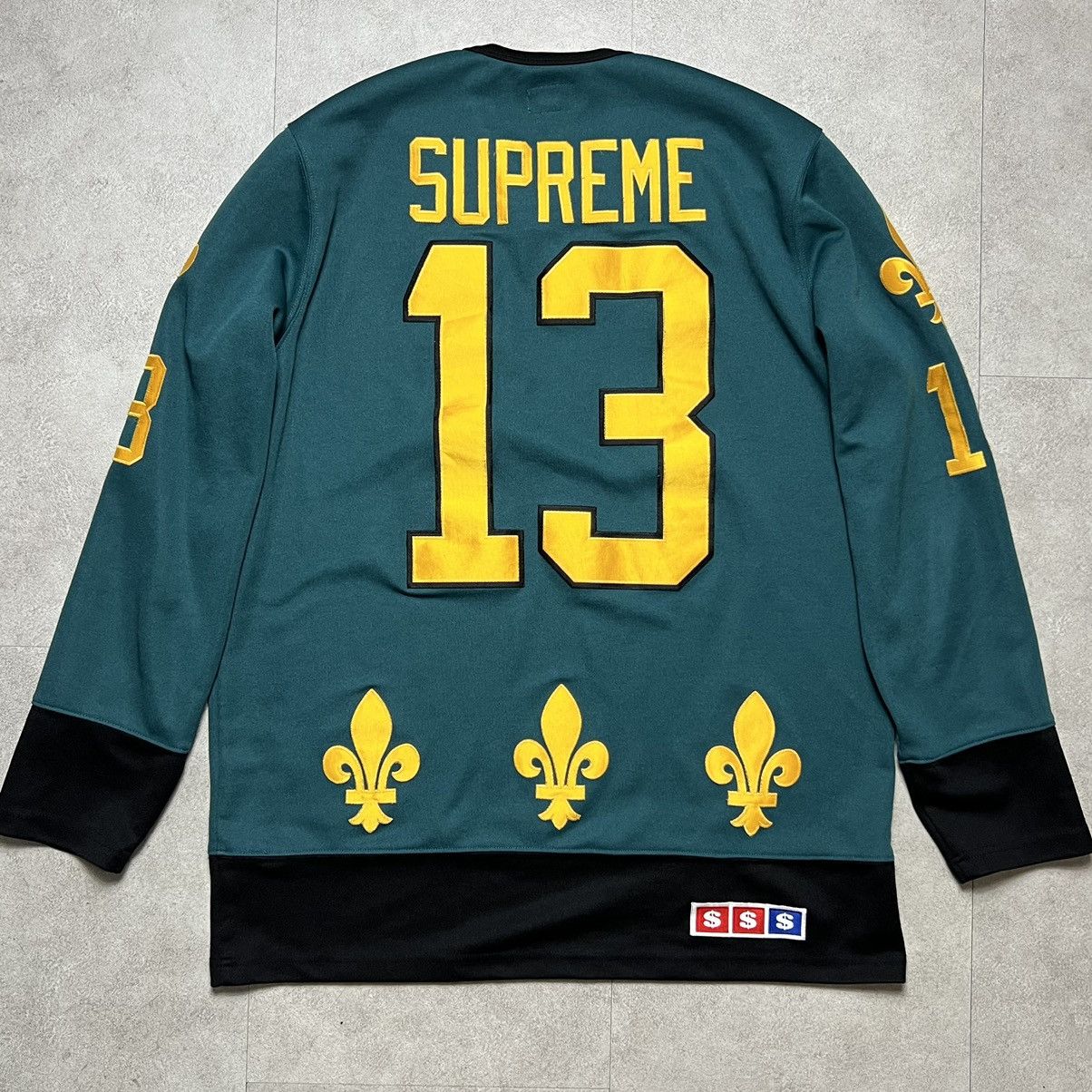 Supreme Supreme Fleur De Lis Hockey Jersey (FW13) Size US XL / EU 56 / 4 - 2 Thumbnail