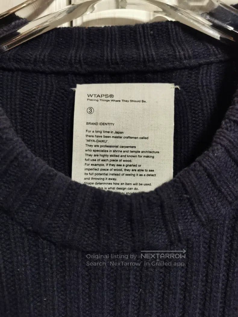 Wtaps Wtaps Military-style quilted commander sweater Size US L / EU 52-54 / 3 - 3 Thumbnail