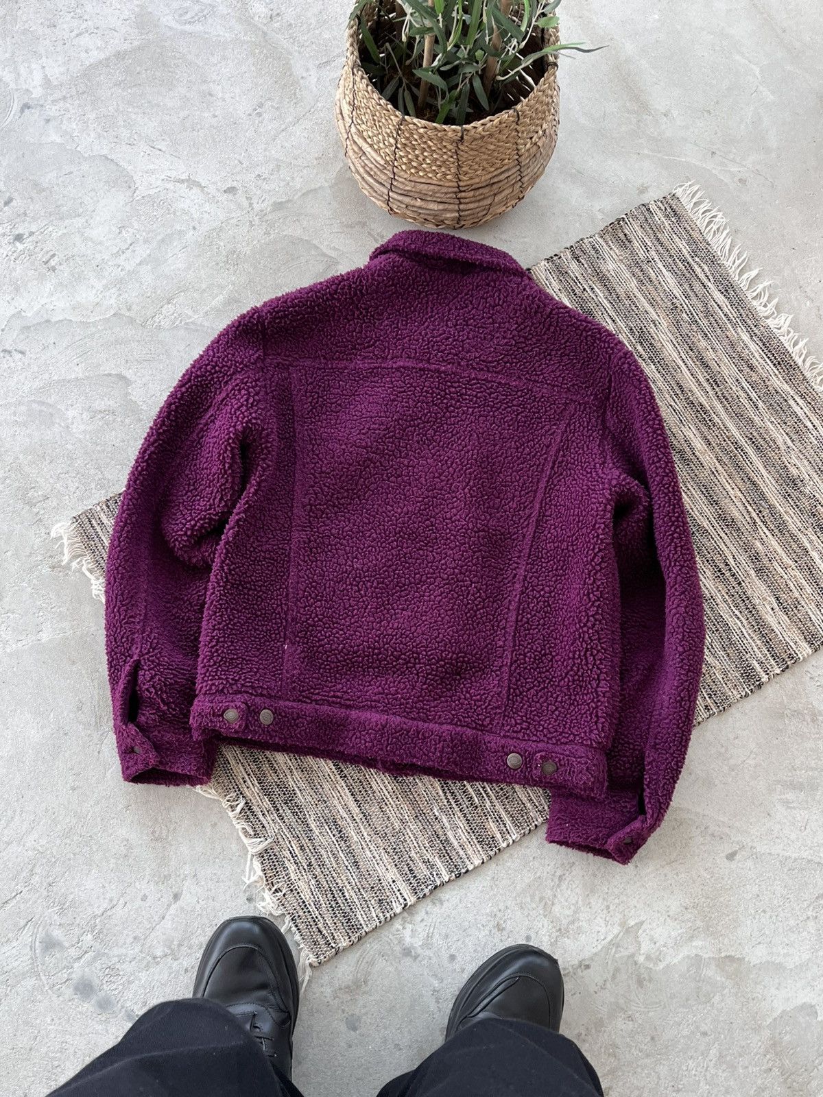 Dickies Vintage Dickies Teddy Sherpa Bomber Jacket Y2K avantgarde Size US S / EU 44-46 / 1 - 2 Thumbnail