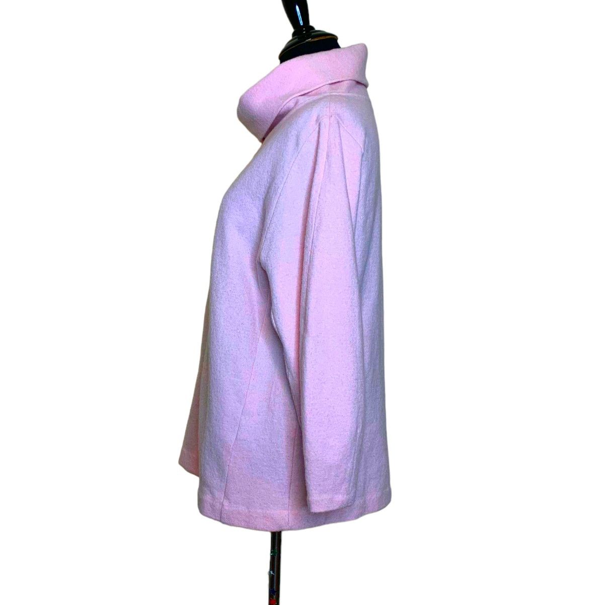 Cos COS pink wool cotton turtle neck oversize sweater size XS Size XS / US 0-2 / IT 36-38 - 5 Thumbnail