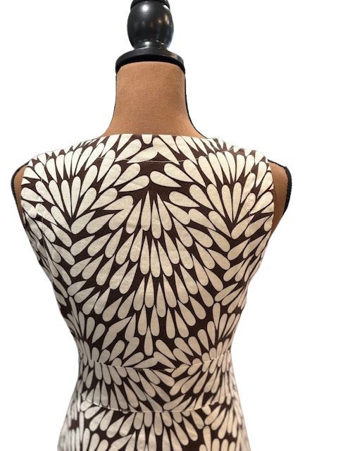 Tory Burch Sleeveless Linen Mini Dress with Gold Belt Accent Size S / US 4 / IT 40 - 4 Thumbnail
