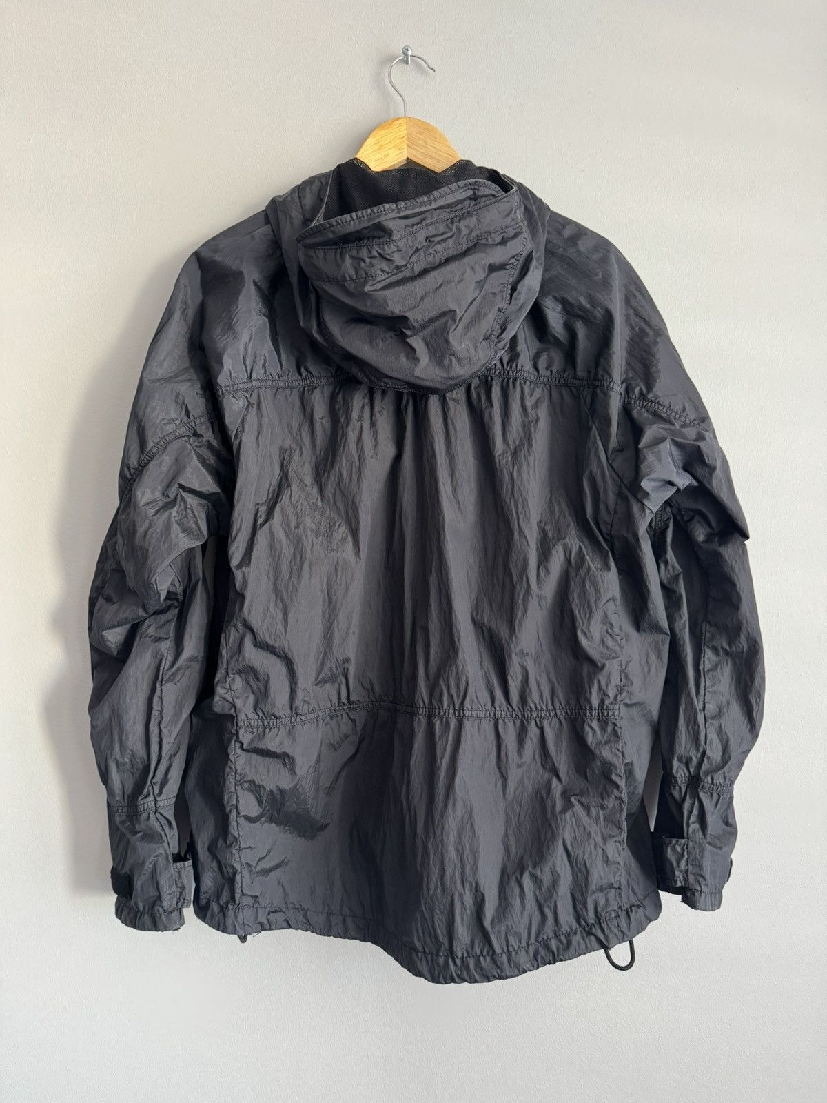 Stone Island Stone Island Black Navy Nylon Metal Watro Shimmer Jacket Size US XL / EU 56 / 4 - 7 Thumbnail