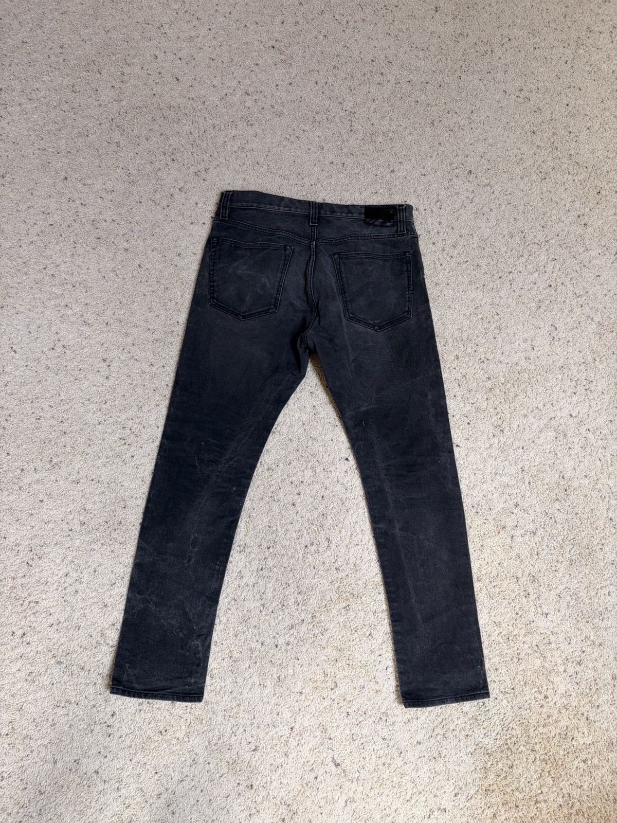 R13 Vintage r13 black denim jeans Size US 34 / EU 50 - 2 Thumbnail