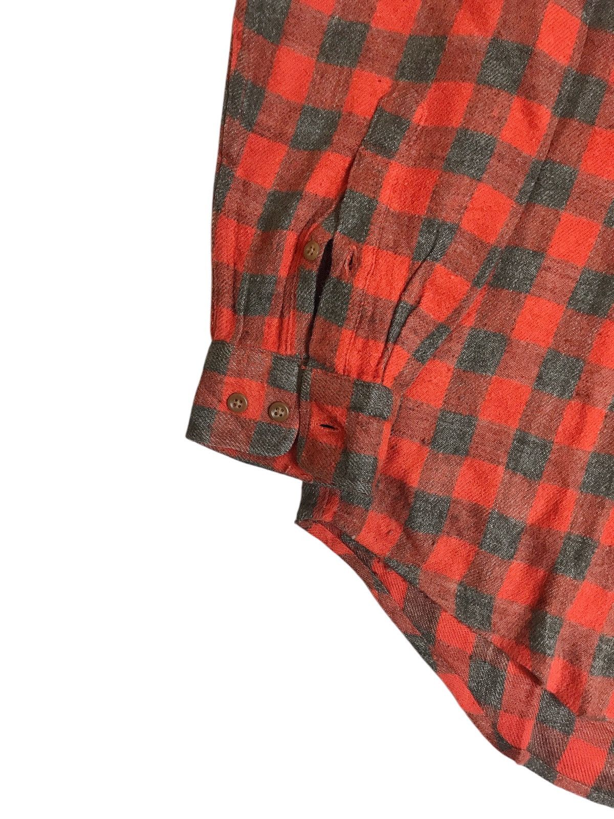 Japanese Brand × Uniqlo × Vintage Uniqlo Double Pocket Vintage Plaid Wool Flannel Size US XL / EU 56 / 4 - 5 Thumbnail