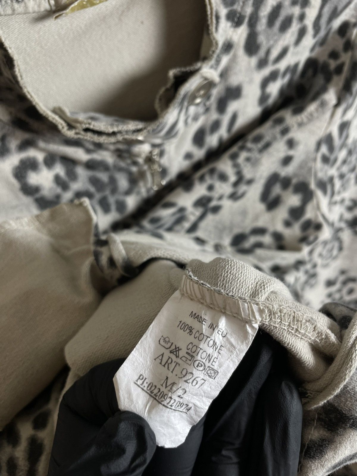 If Six Was Nine Y2K Vintage Leopard Jacket Roberto Cavalli LGB Japanese Vibe Size US S / EU 44-46 / 1 - 11 Thumbnail