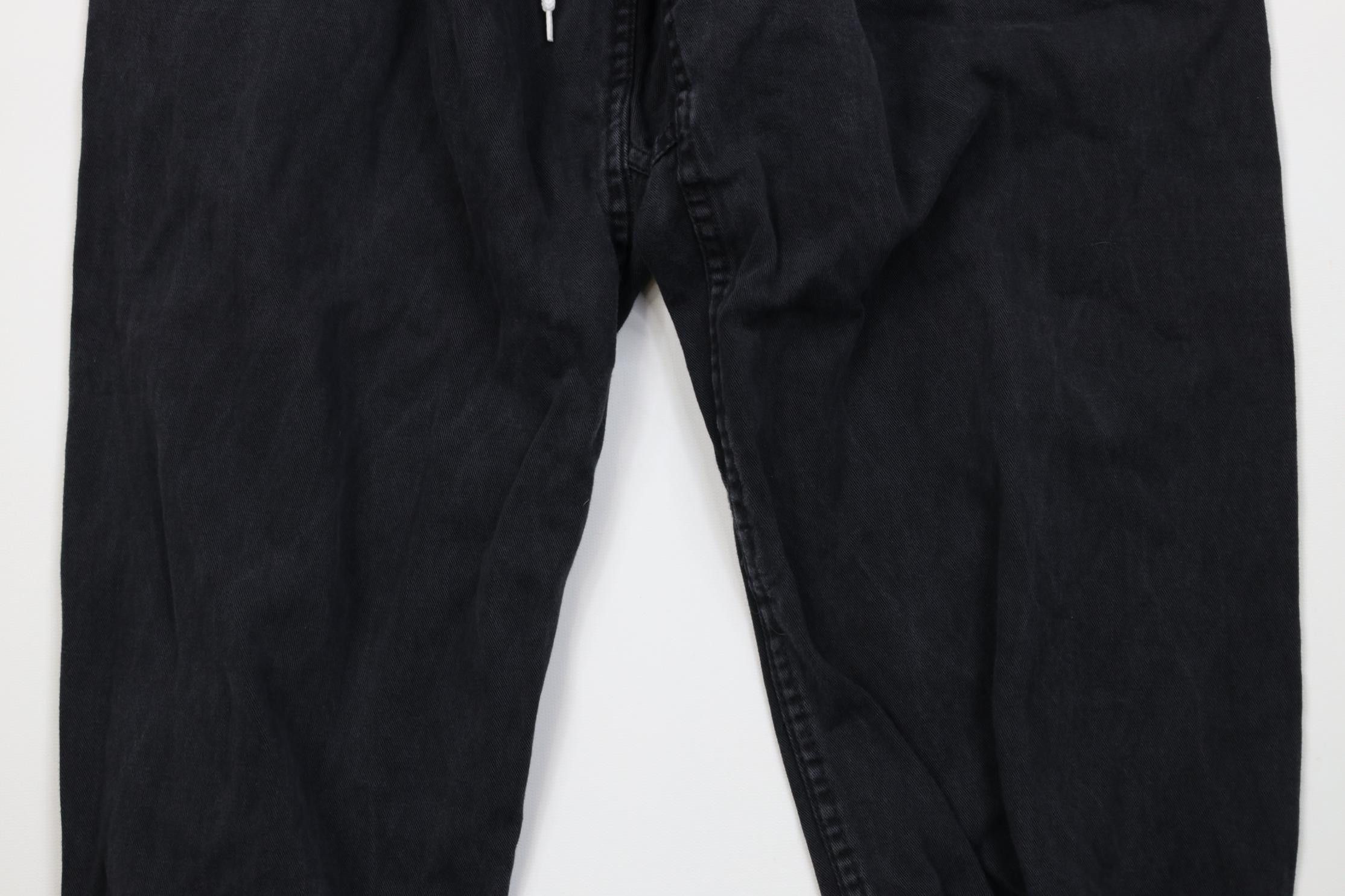 Vintage Vintage Streetwear Cuffed Martial Arts Joggers Pants Black Size US 40 / EU 56 - 3 Thumbnail
