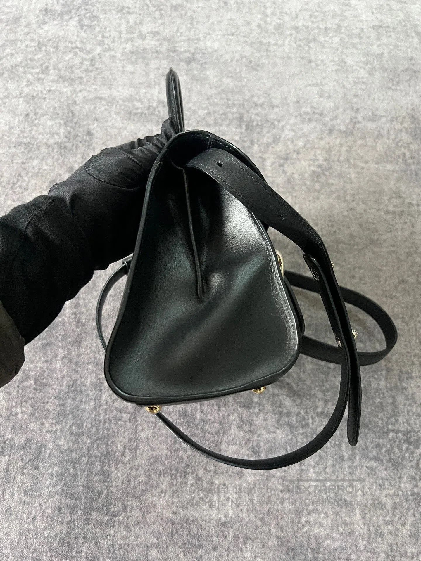 Delvaux Delvaux Black and Silver Shoulder Bag. Size ONE SIZE - 7 Thumbnail