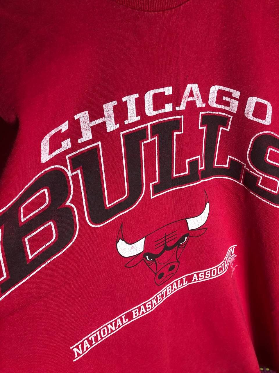 Lee × Vintage VERY RARE LEE CHICAGO BULLS BIG LOGO T-SHIRT NBA Y2K 90s SK8 Size US XL / EU 56 / 4 - 3 Thumbnail