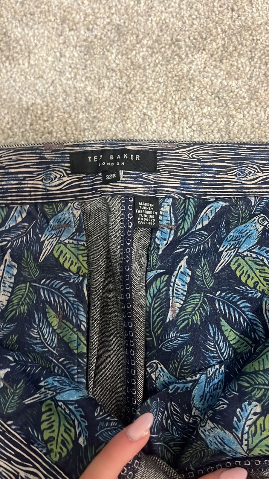 Ted Baker Men’s Ted Baker Dress Pants Size US 32 / EU 48 - 2 Thumbnail