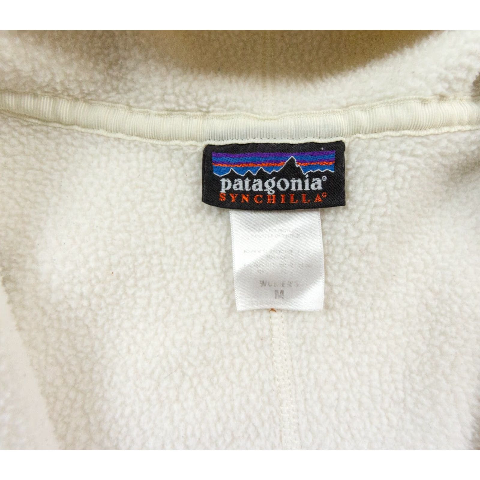 Patagonia Patagonia Jacket Womens Medium Ivory Synchilla Fleece Full Zip Ladies Outdoors Size M / US 6-8 / IT 42-44 - 6 Thumbnail